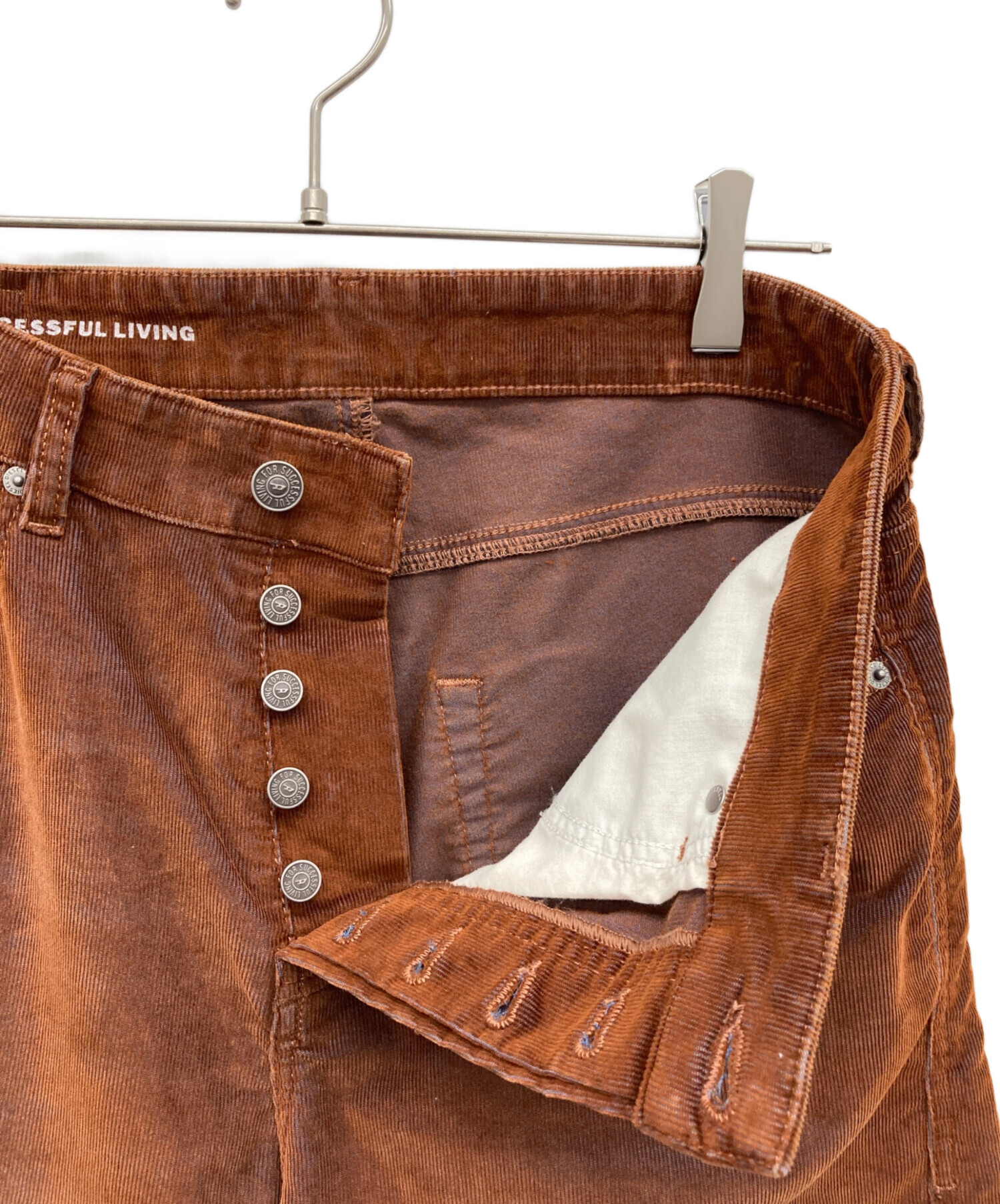 中古・古着通販】DIESEL (ディーゼル) ワイドコーデュロイパンツ 