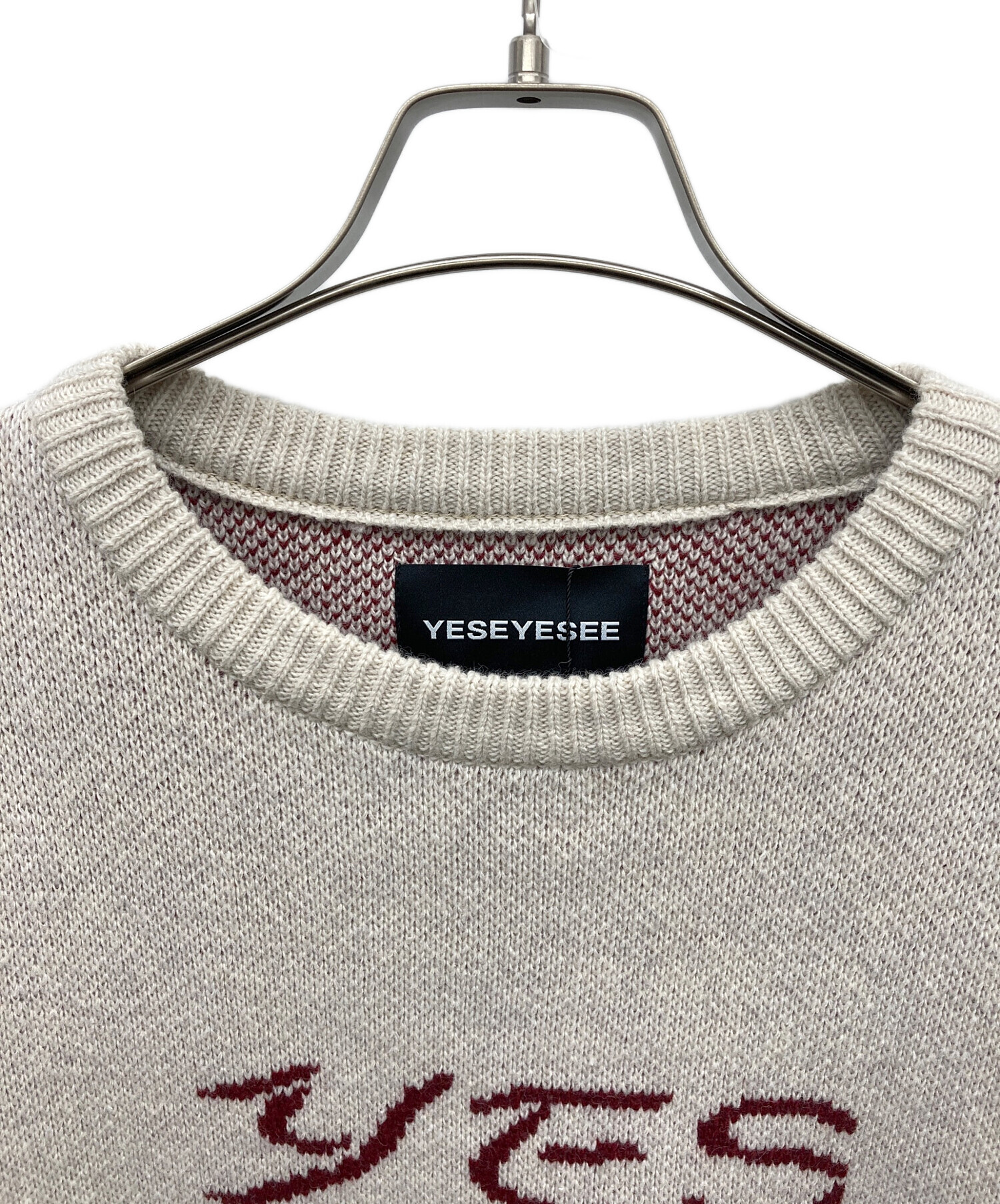 中古・古着通販】YESEYESEE (イエスアイシー) Eye Knit Pullover 