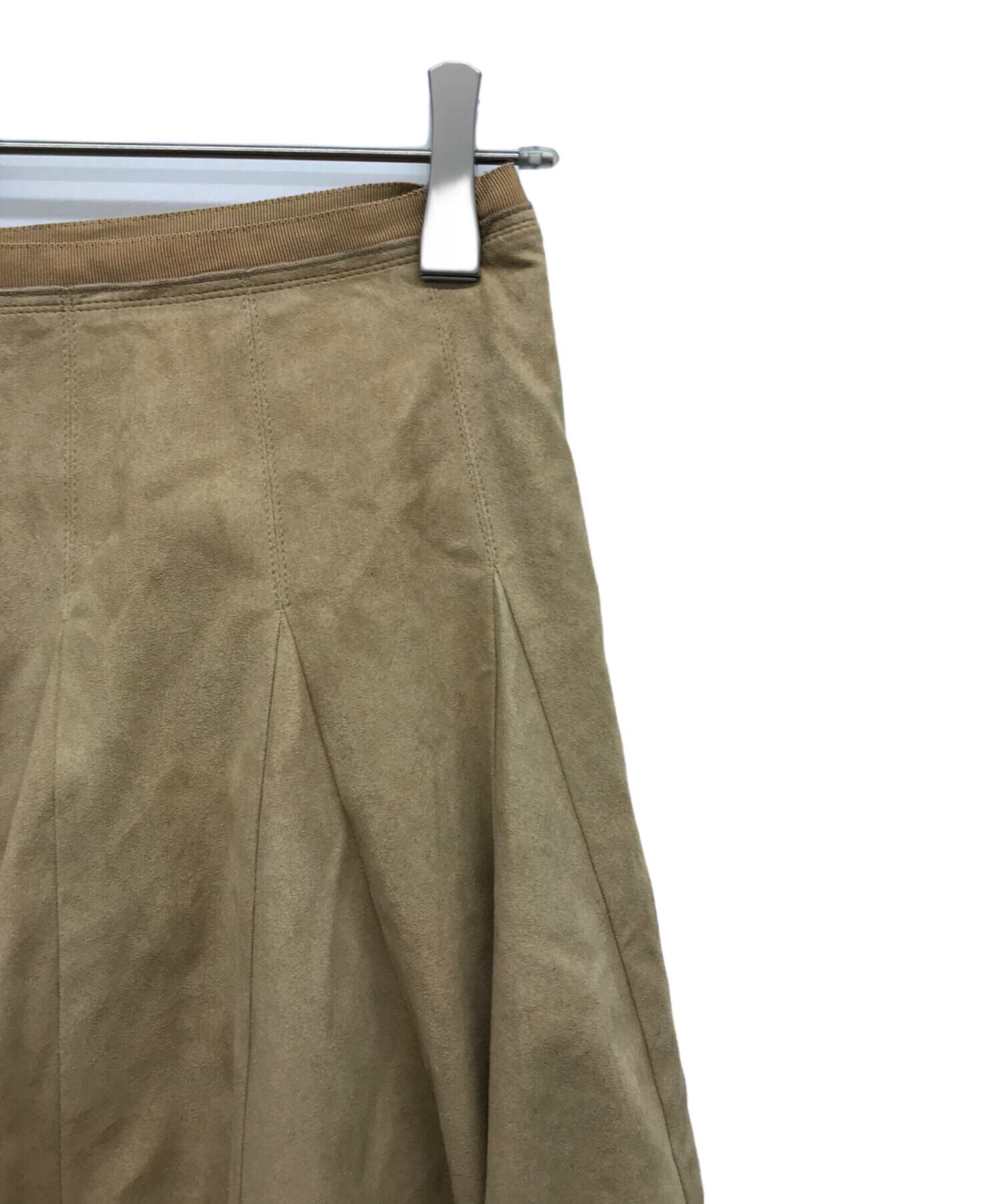 中古・古着通販】FOXEY (フォクシー) スカート ベージュ サイズ:38