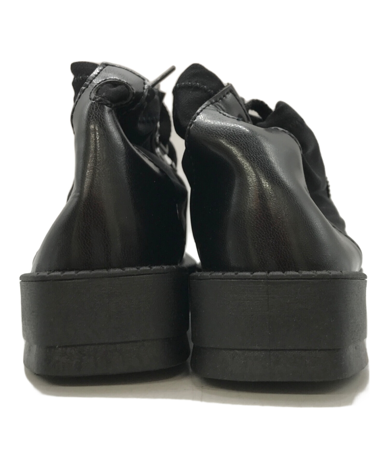 中古・古着通販】ISSEY MIYAKE (イッセイミヤケ) ブーツ ブラック 