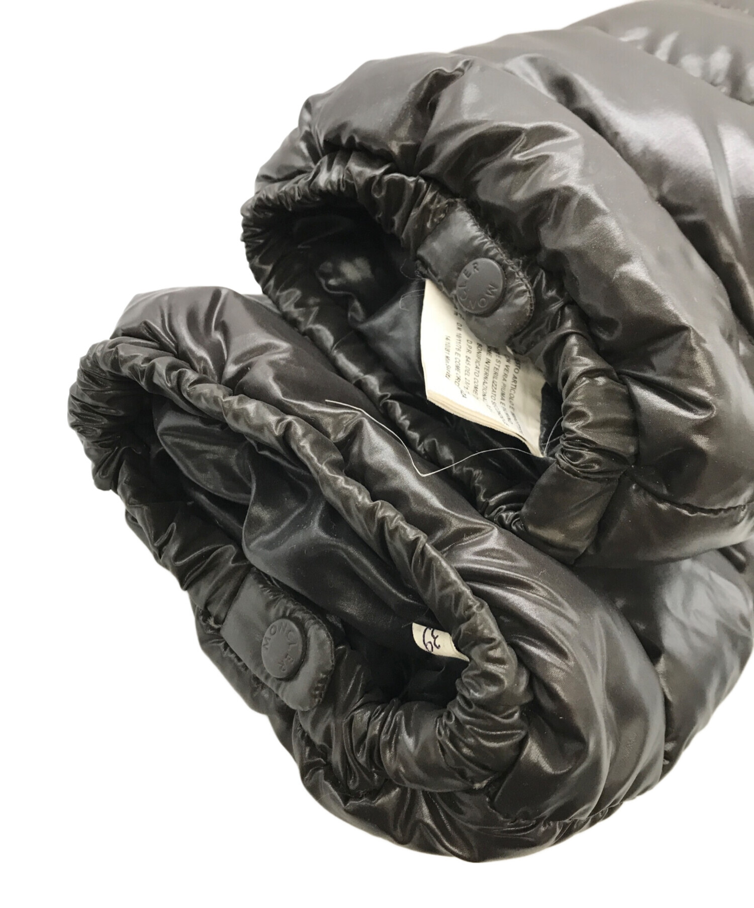 中古・古着通販】MONCLER (モンクレール) ダウンブーツ ブラウン