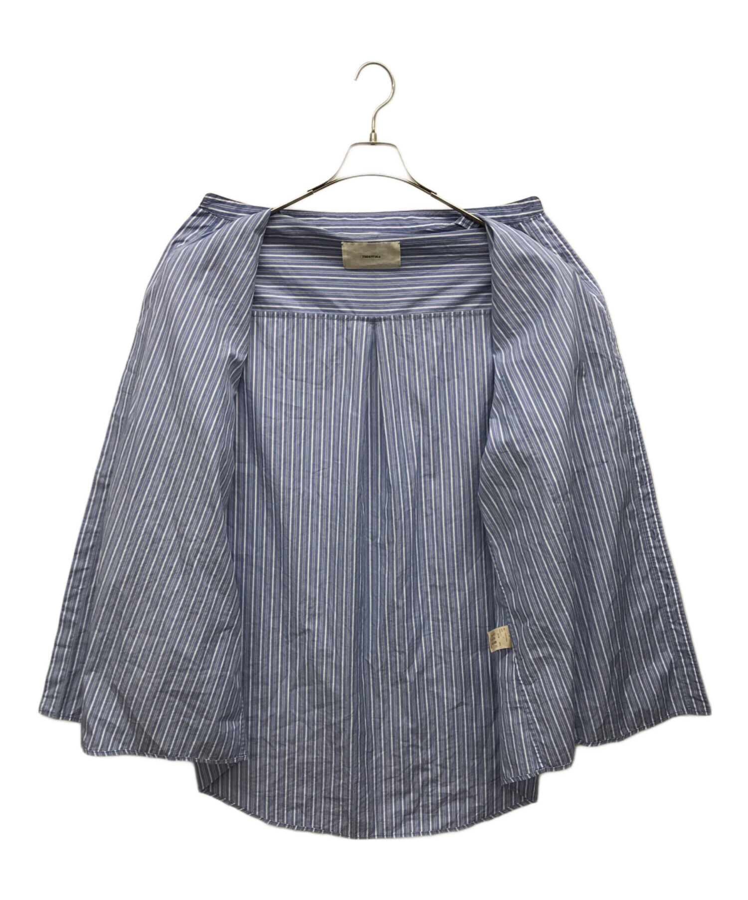 中古・古着通販】TODAYFUL (トゥデイフル) Stripe Over Shirts 