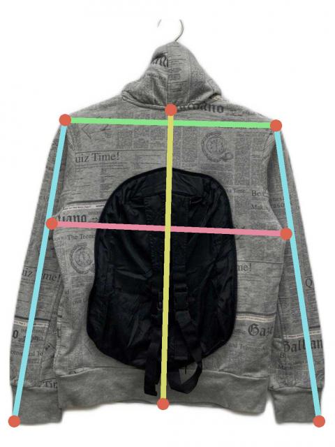中古・古着通販】JOHN GALLIANO (ジョンガリアーノ) ニュースペーパー