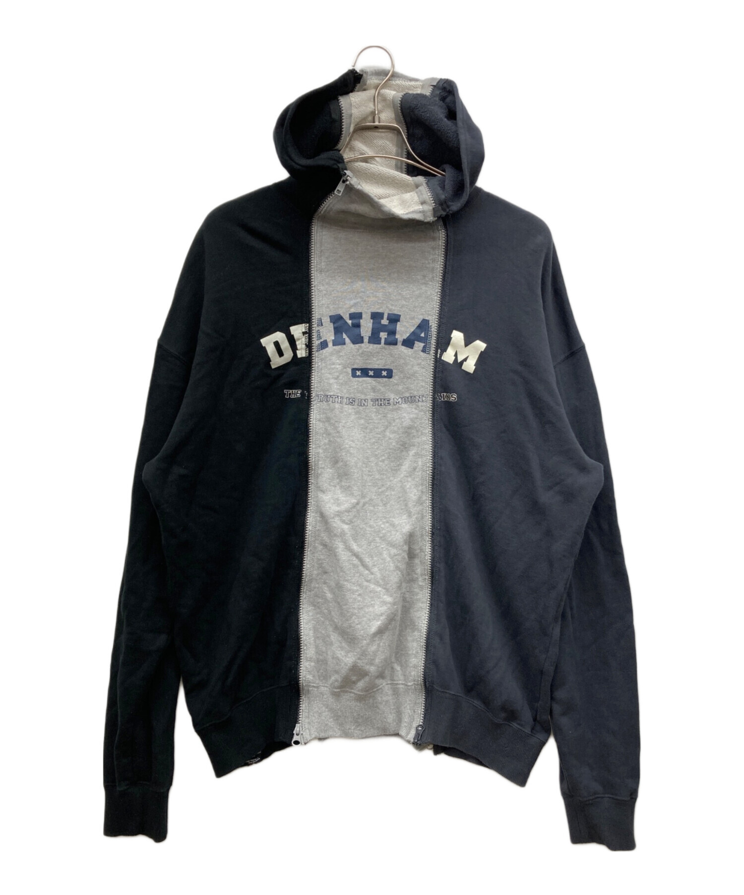 中古・古着通販】Denham (デンハム) セパレートパーカー ブラック 