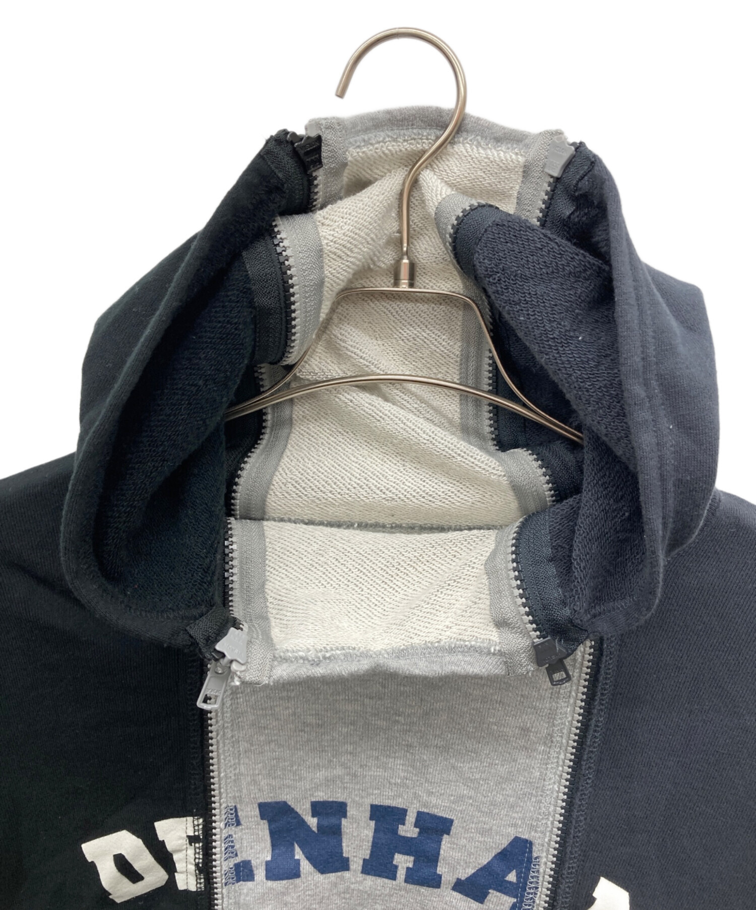 中古・古着通販】Denham (デンハム) セパレートパーカー ブラック 