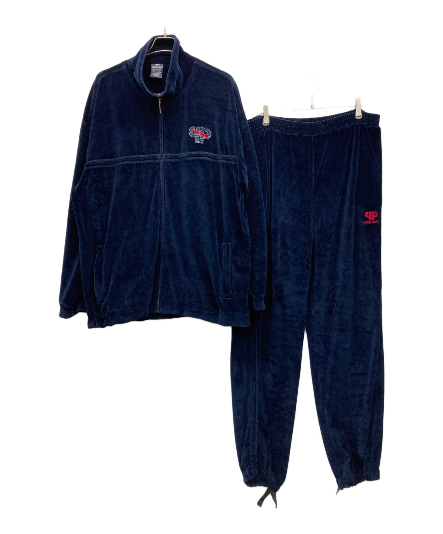 PELLEPELLE ペレペレ セットアップ XLサイズ BIGサイズ 大きい 中古・古着通販】pellepelle (ペレペレ) セットアップジャージ
