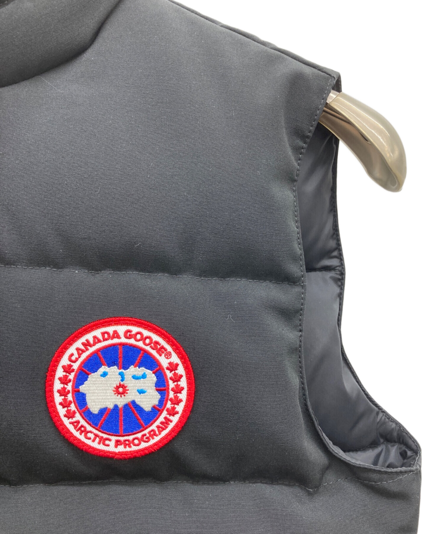 中古・古着通販】CANADA GOOSE (カナダグース) ダウンベスト ブラック