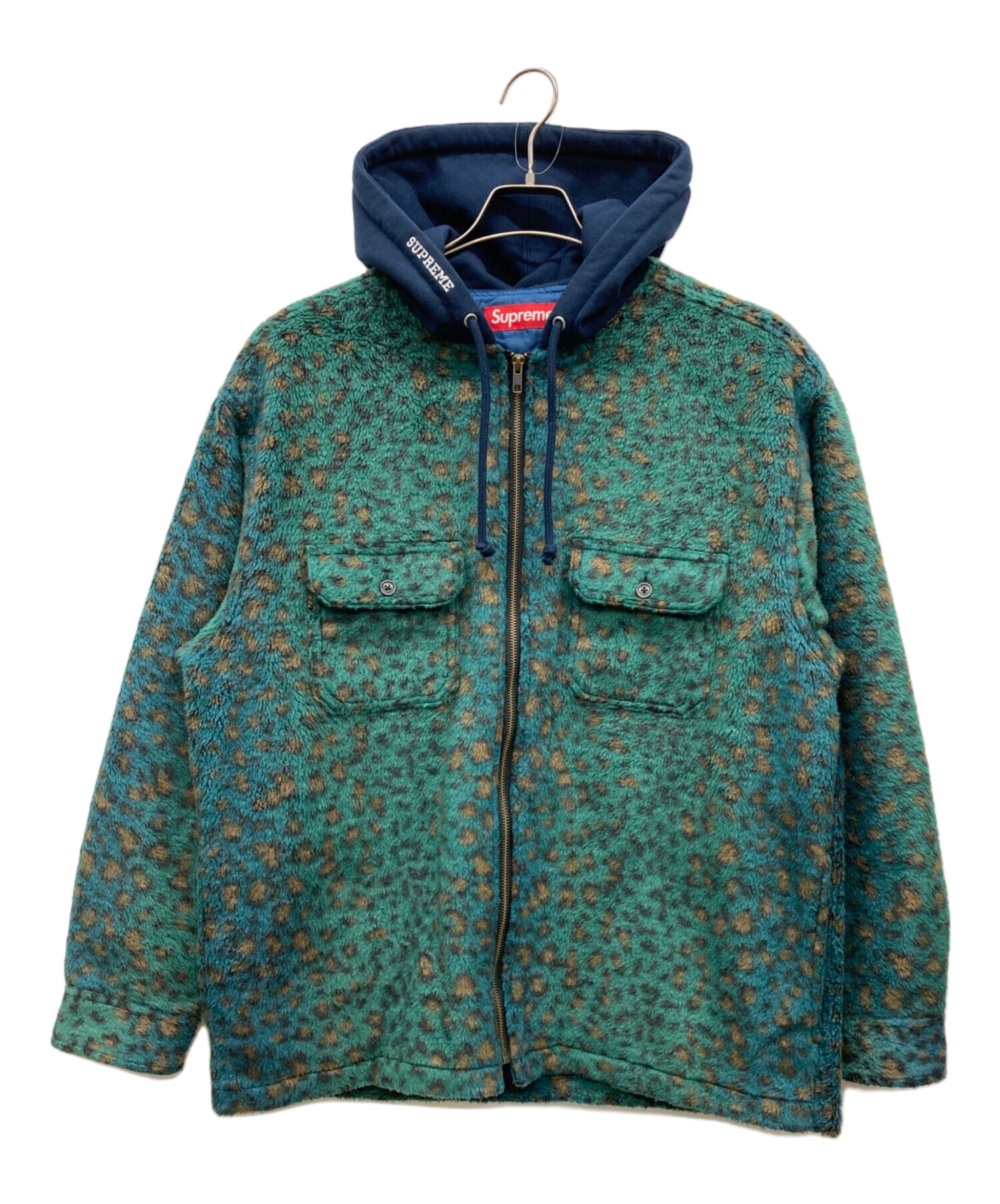 中古・古着通販】Supreme (シュプリーム) Fleece Zip Up Hooded shirt 