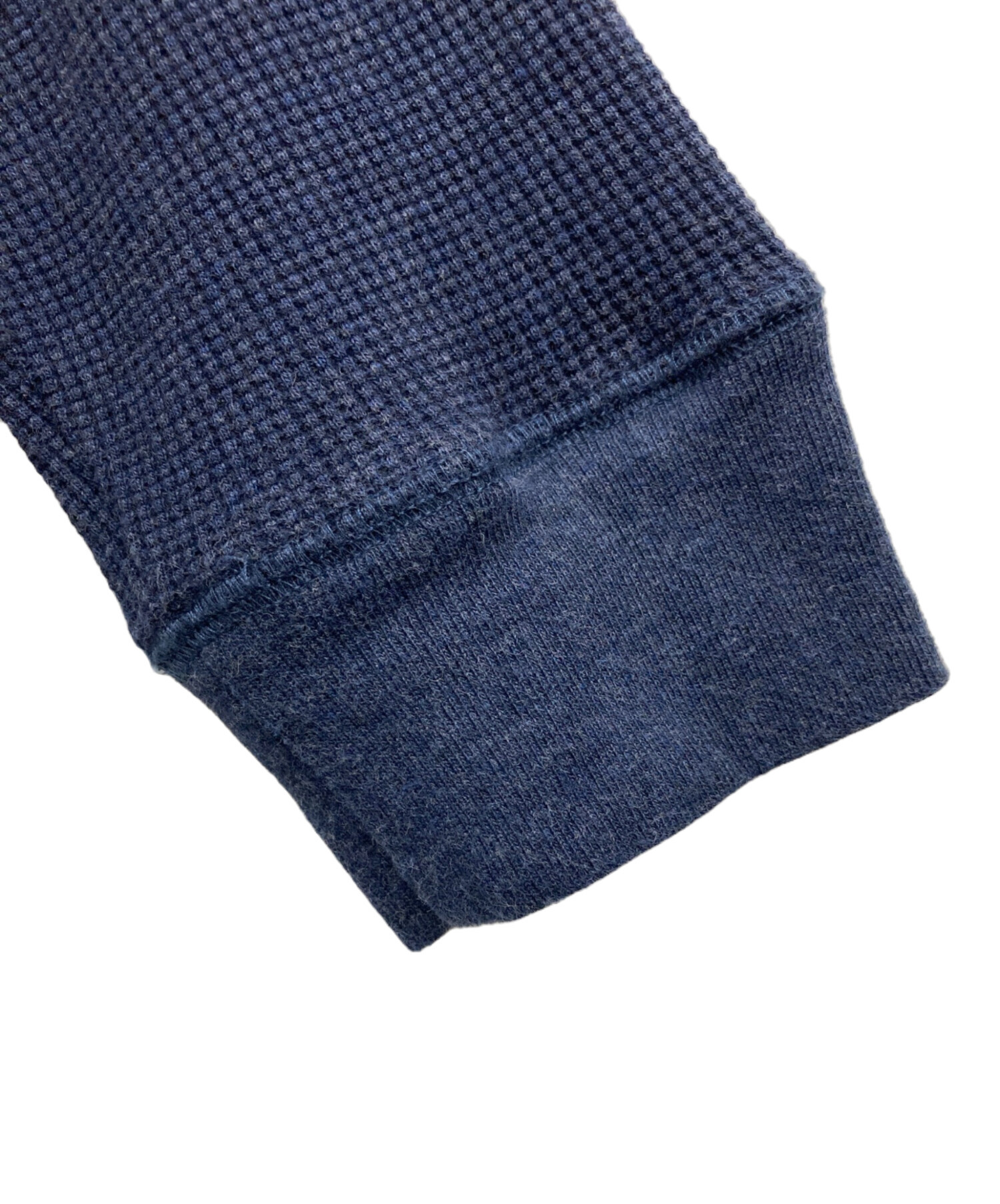 中古・古着通販】stussy (ステューシー) サーマルパーカー ネイビー