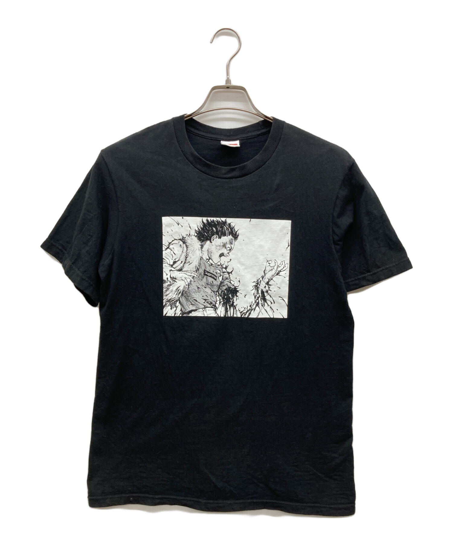 中古・古着通販】SUPREME (シュプリーム) プリントTシャツ ブラック 
