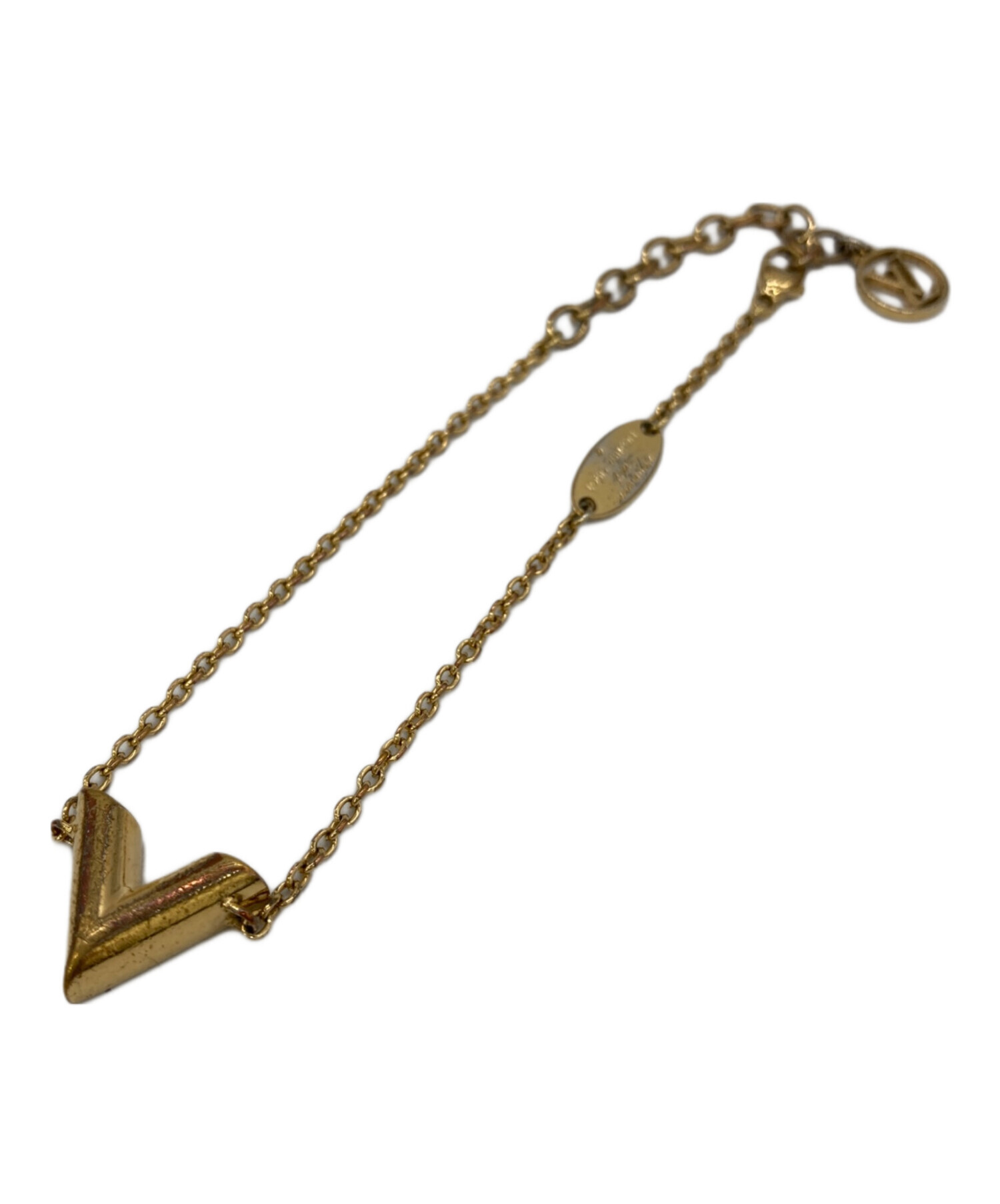 お値下げ 【未使用】Louis Vuitton ゴールド ブレスレット 中古・古着通販】LOUIS VUITTON (ルイ ヴィトン) ブレスレット