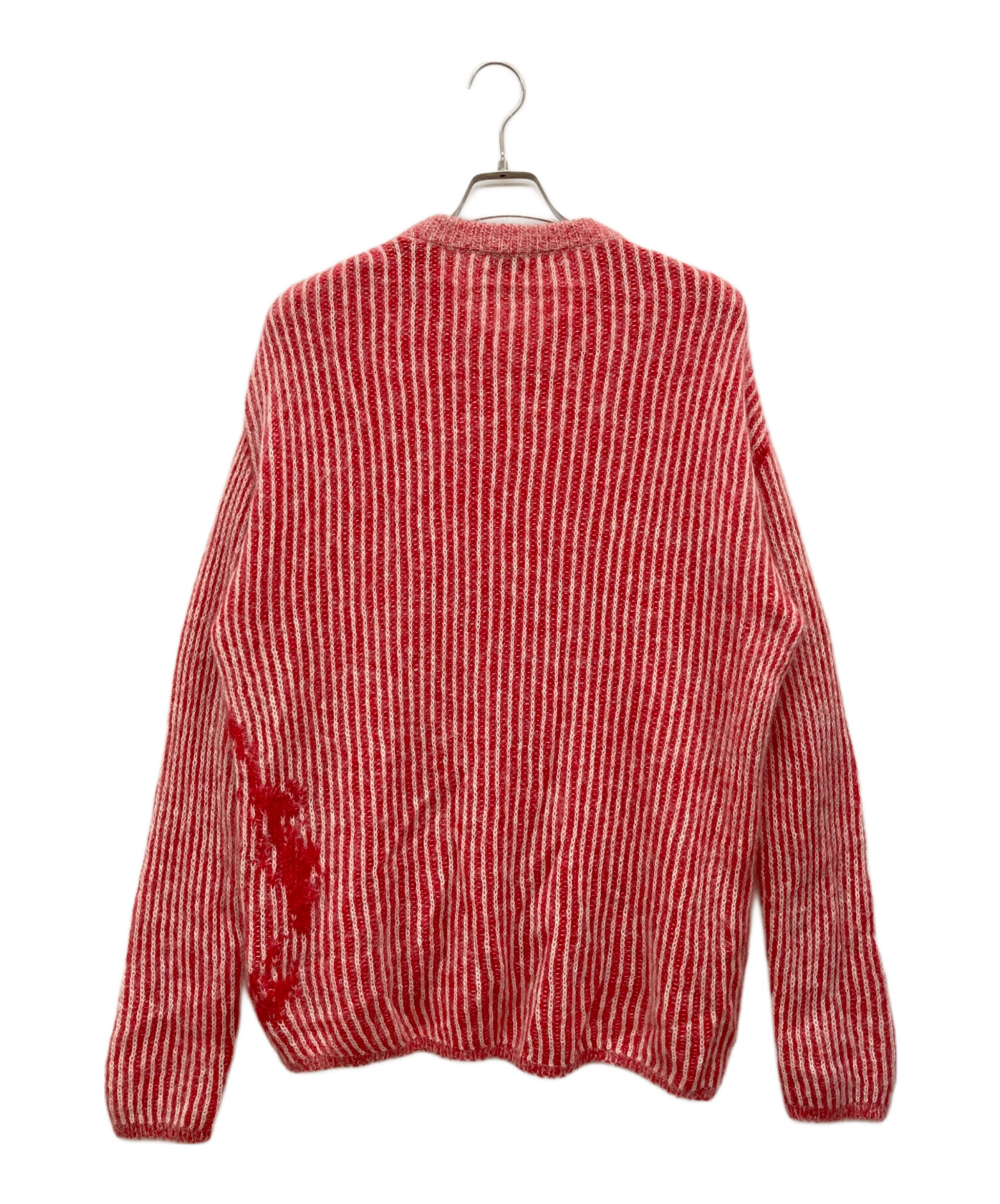 中古・古着通販】DIESEL (ディーゼル) モヘアニット レッド サイズ:L