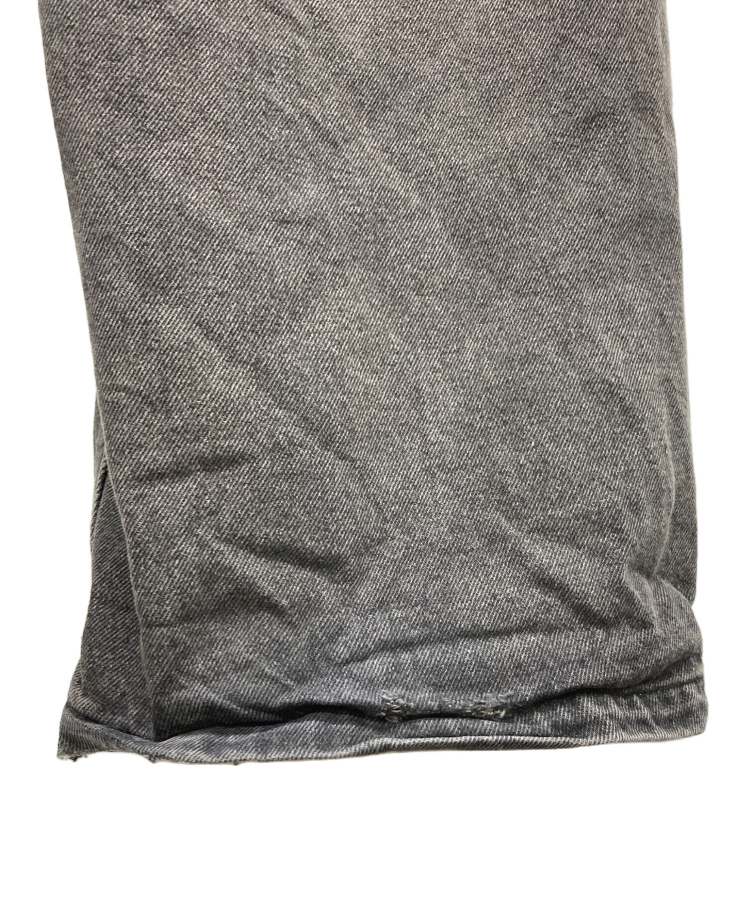 中古・古着通販】9090 (9090) デニムパンツ ブラック サイズ:M