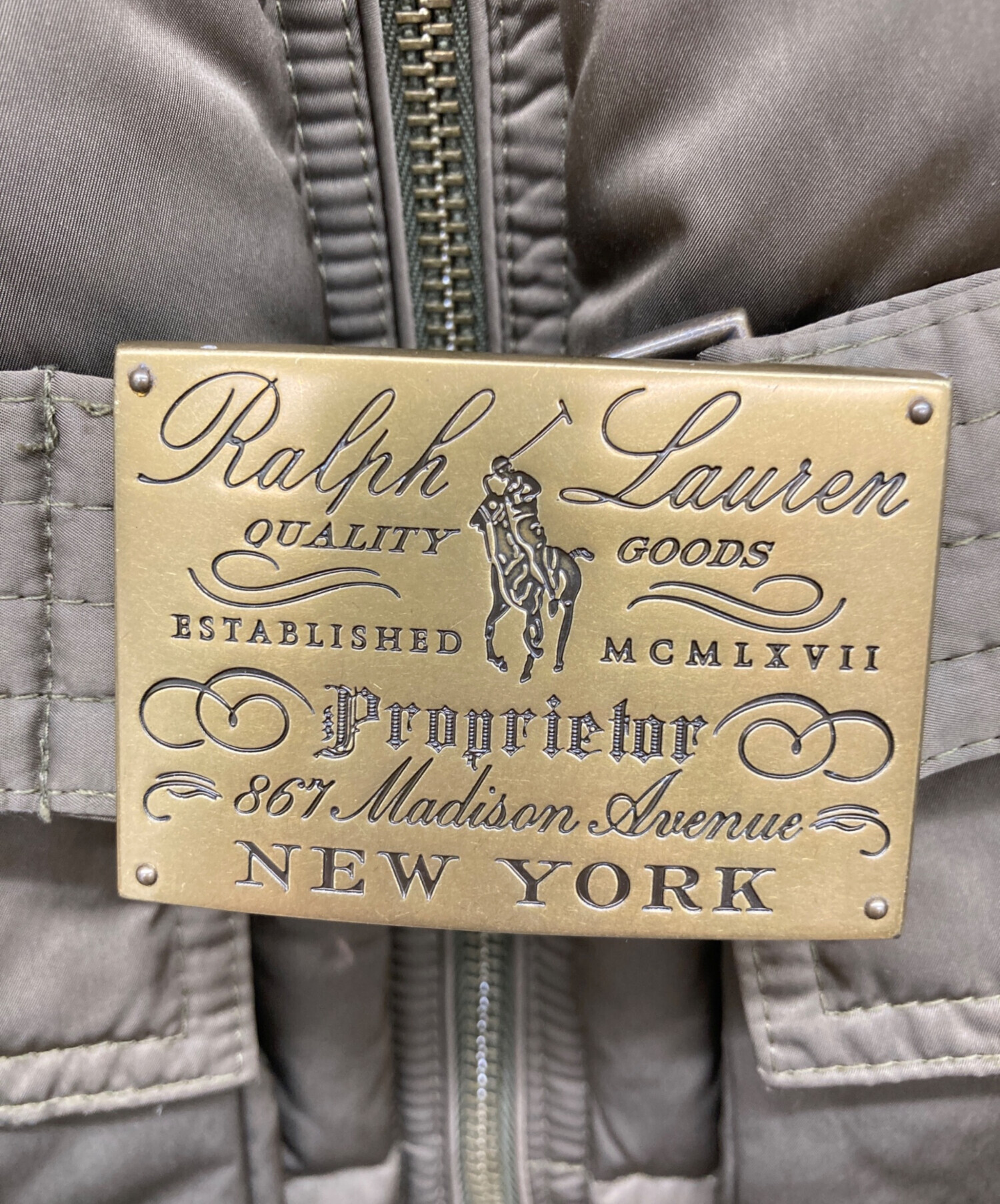 中古・古着通販】RALPH LAUREN (ラルフローレン) ダウンベスト