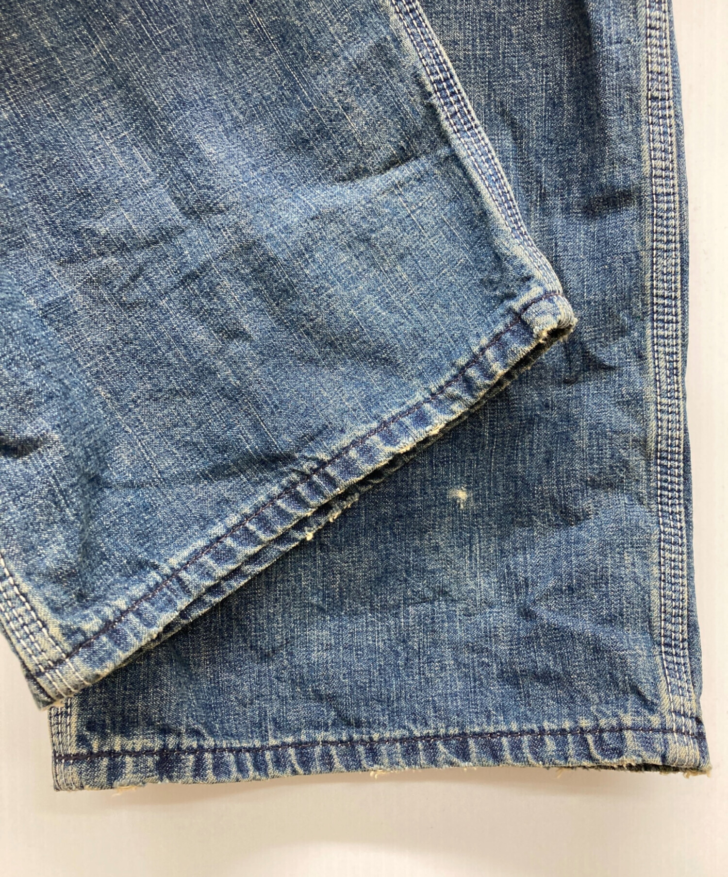 中古・古着通販】Denham (デンハム) デニムオーバーオール インディゴ