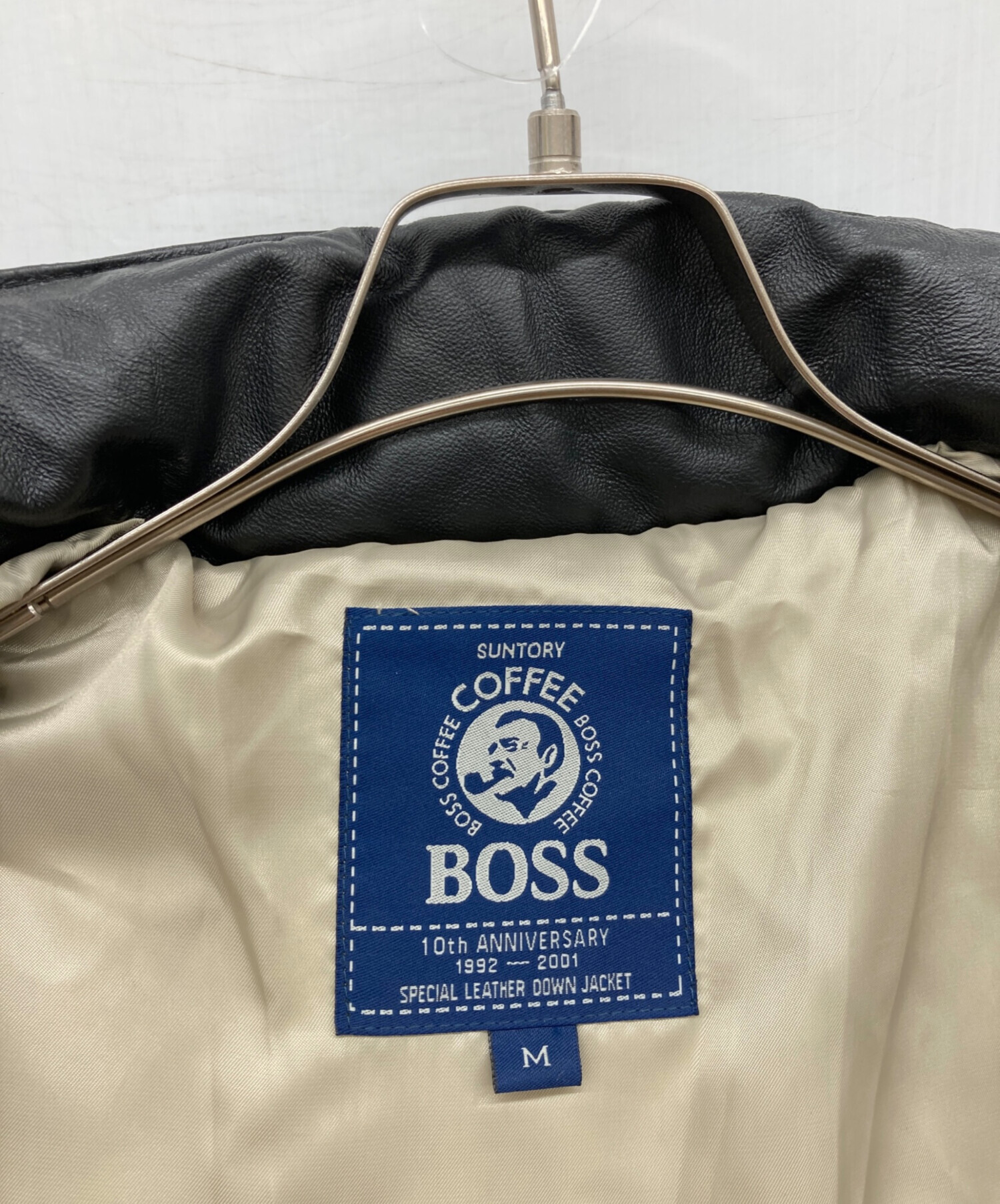 中古・古着通販】SUNTORY BOSS (サントリーボス) レザーダウン