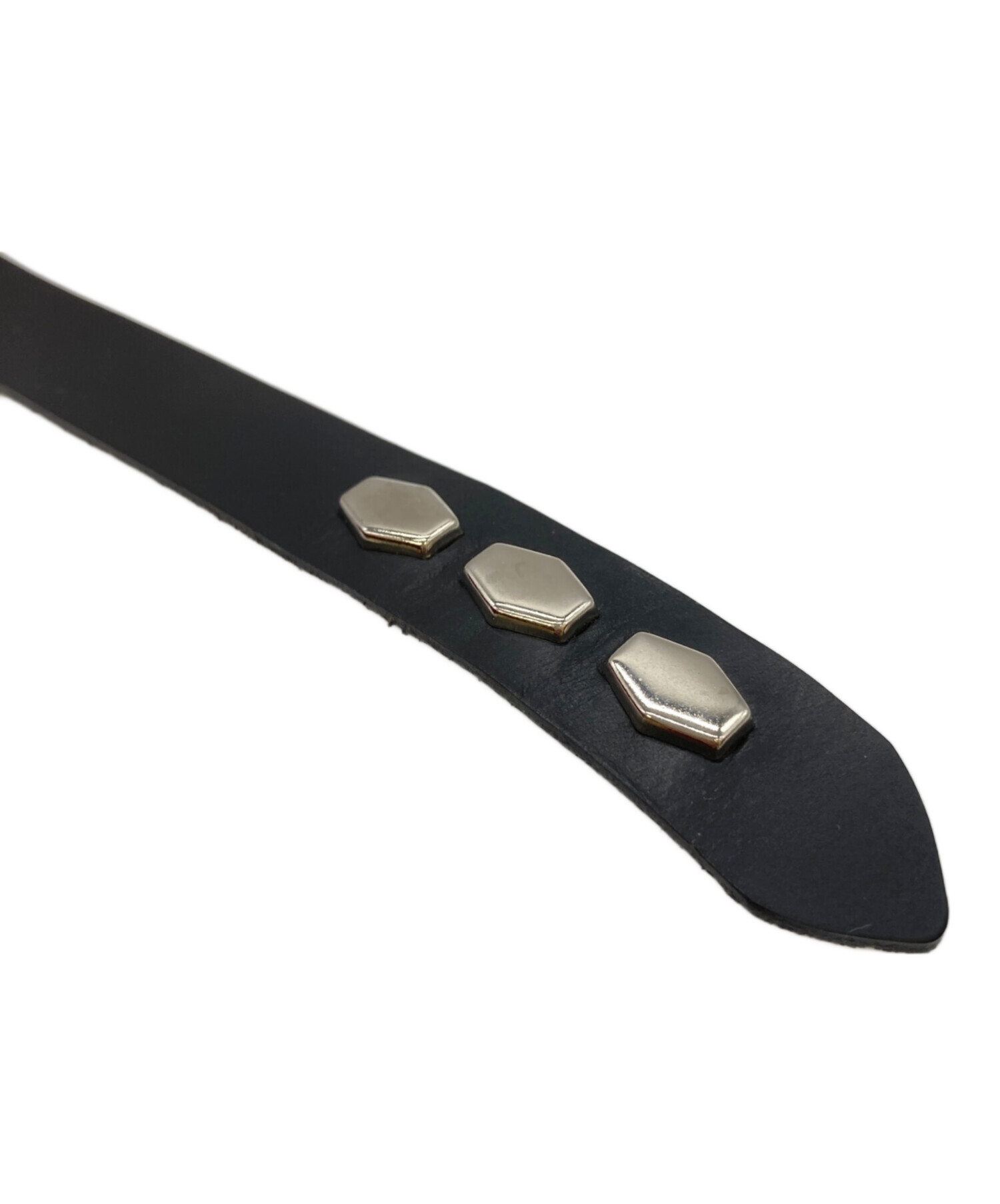 中古・古着通販】anytee (-) Narrow Long Belt ブラック｜ブランド