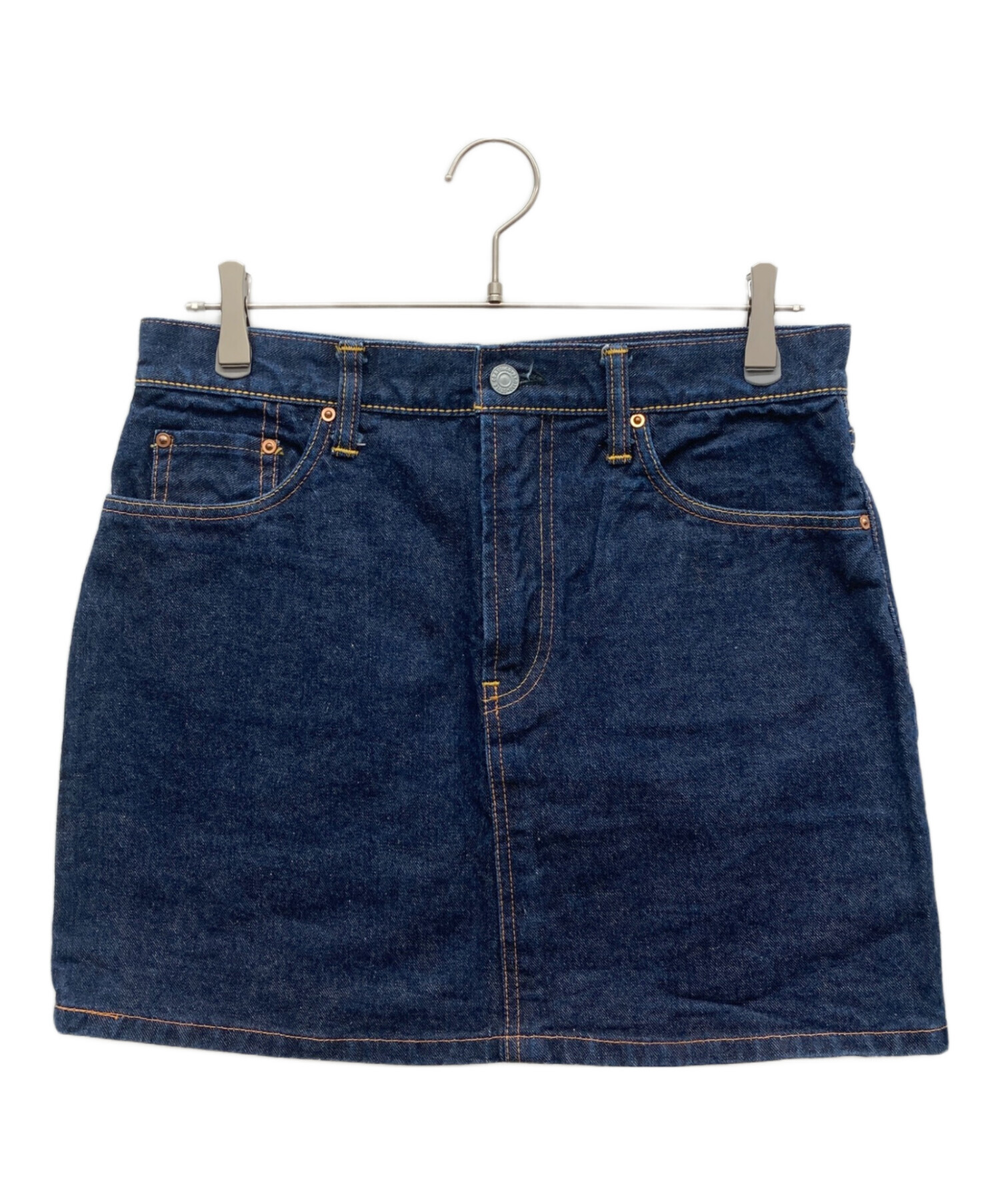 中古・古着通販】EVISU (エビス) カモメデニムスカート インディゴ