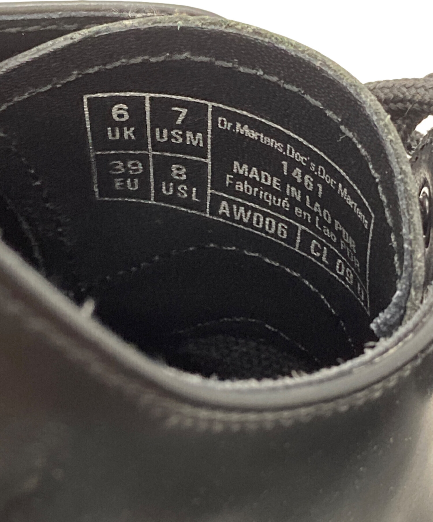 中古・古着通販】Dr.Martens (ドクターマーチン) レザーシューズ 