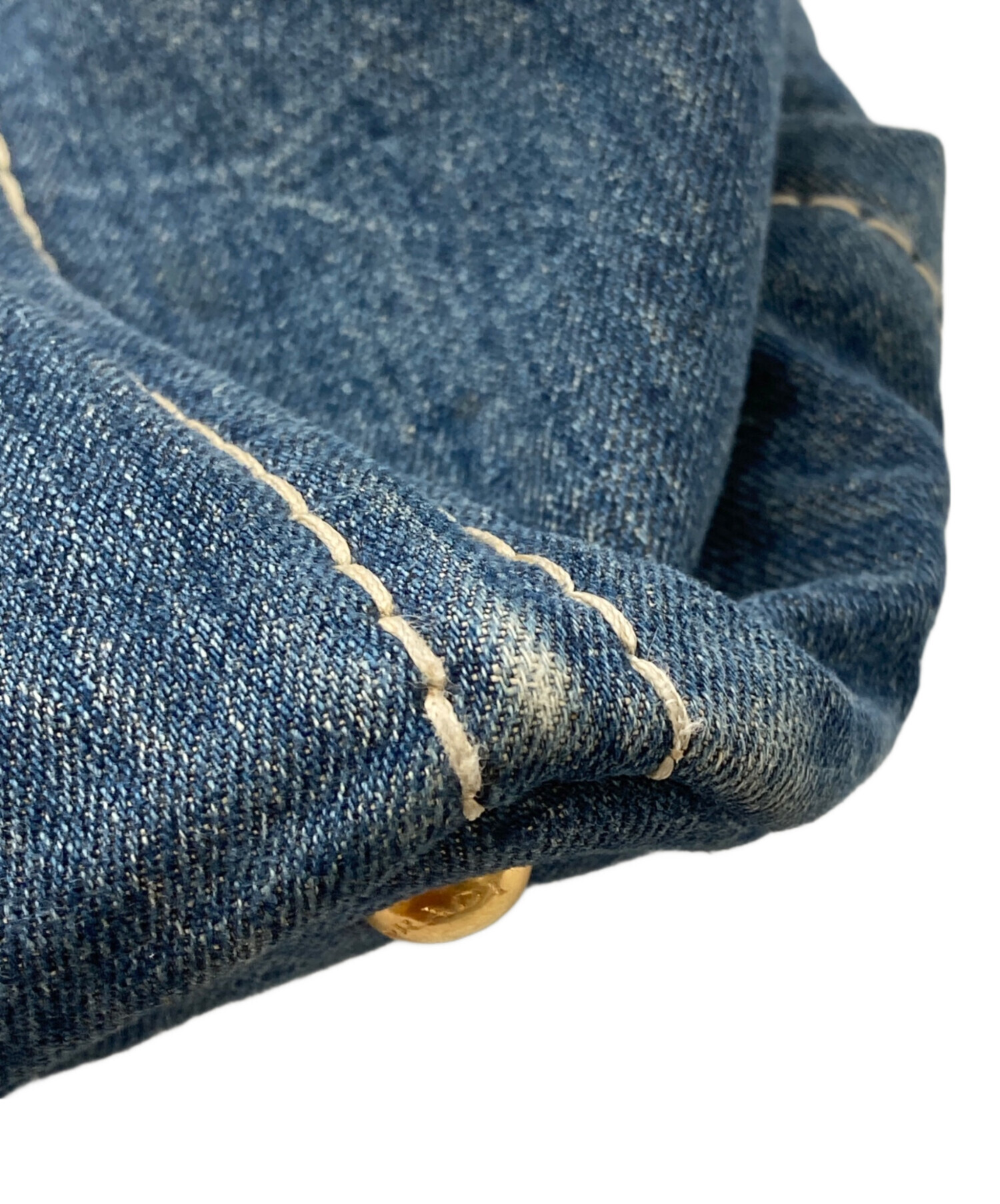 中古・古着通販】PRADA (プラダ) デニムトートバッグ インディゴ