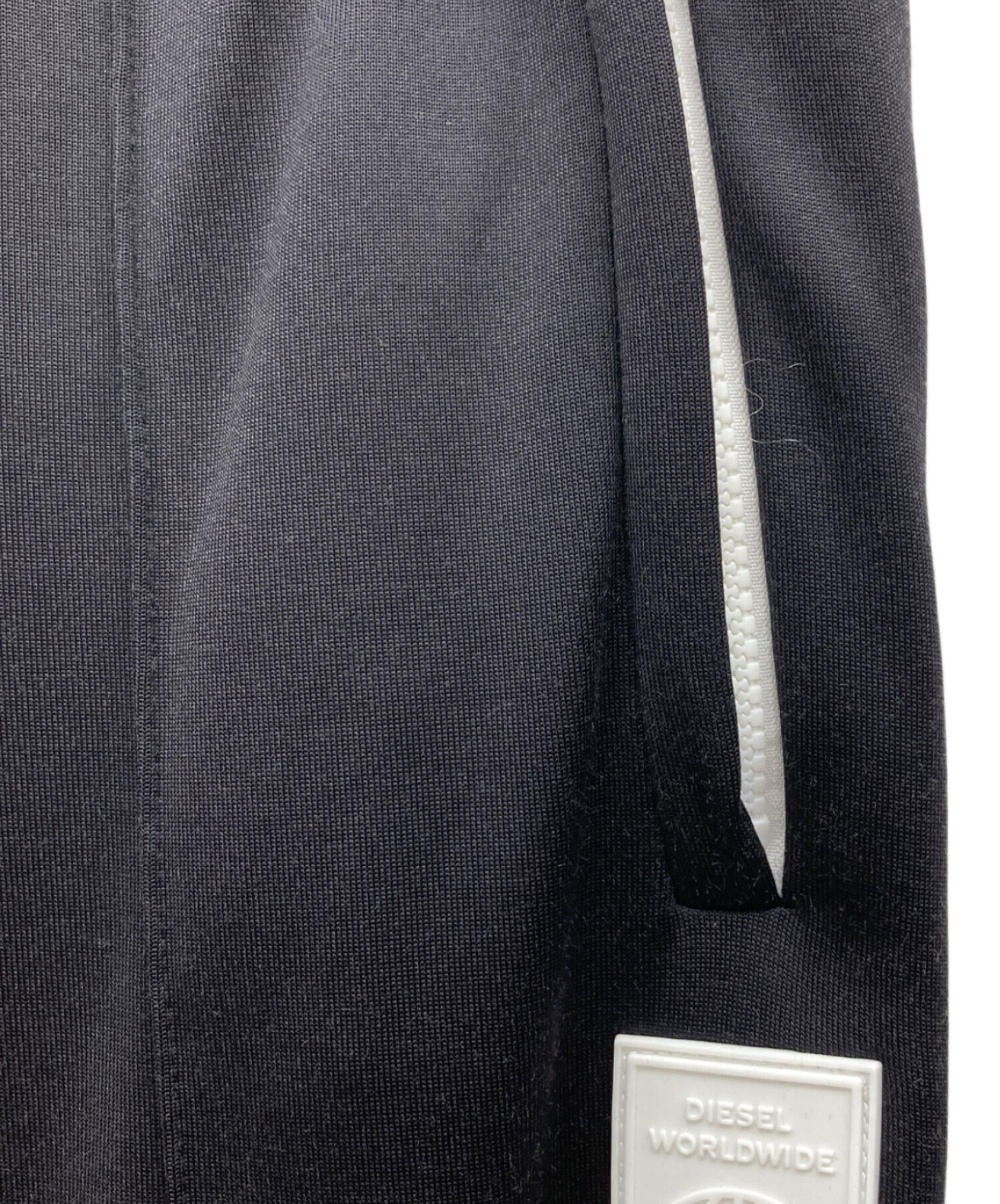 中古・古着通販】DIESEL (ディーゼル) トラックパンツ ブラック サイズ