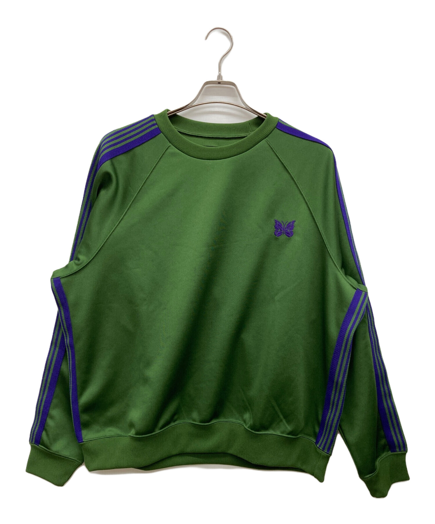 中古・古着通販】Needles (ニードルズ) Track Crew Neck Shirt
