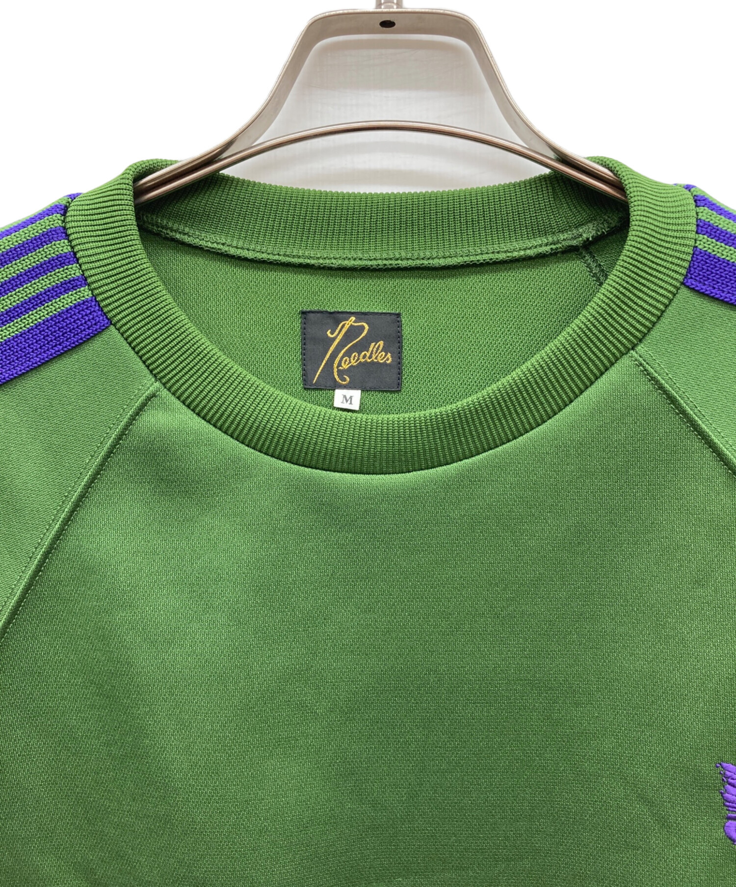中古・古着通販】Needles (ニードルズ) Track Crew Neck Shirt
