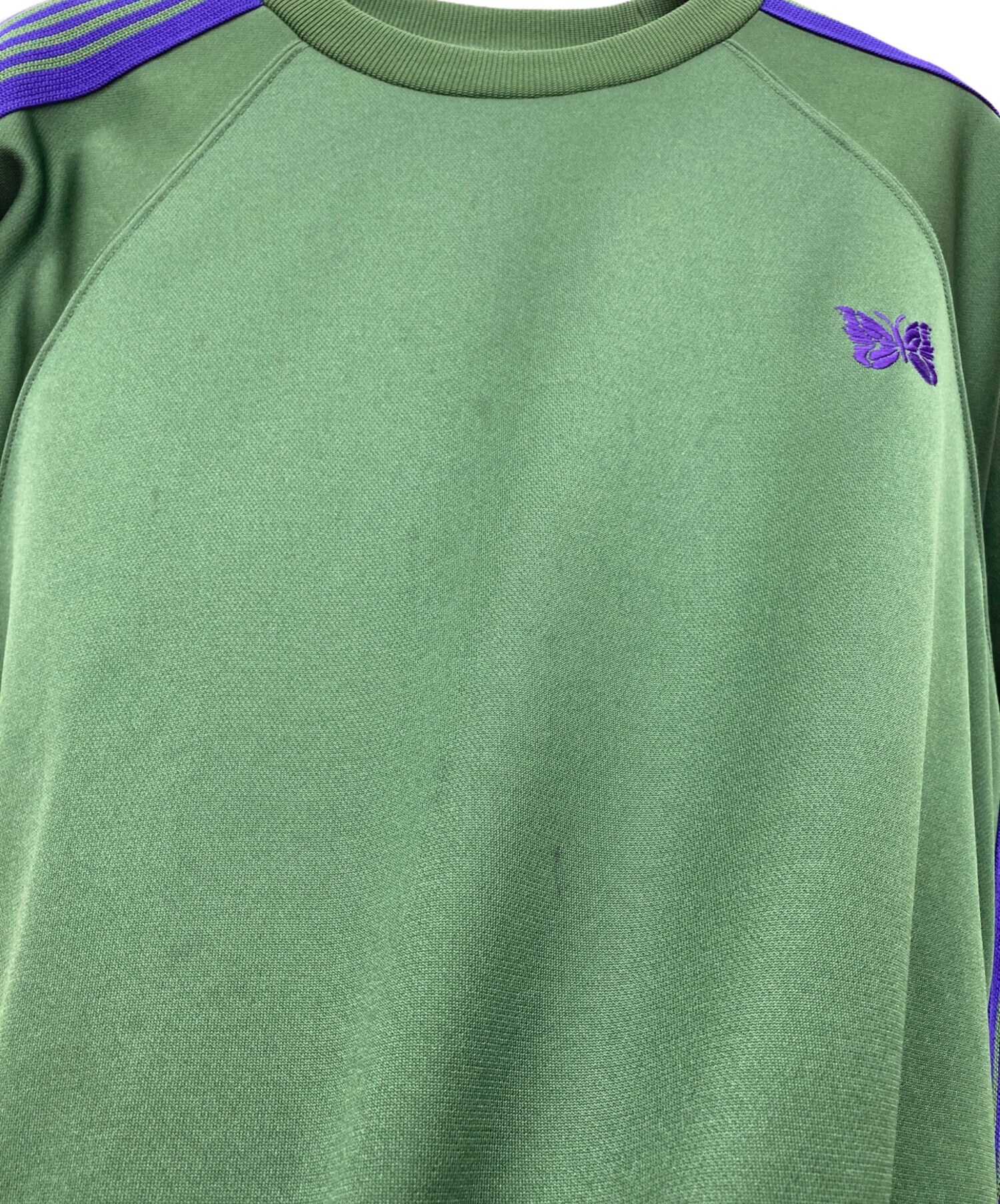 中古・古着通販】Needles (ニードルズ) Track Crew Neck Shirt