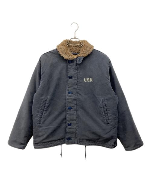 値下げ中　HOUSTON N1デッキジャケット USED加工モデル サイズ42 HOUSTON（ヒューストン） N-1デッキジャケット タイト・ステンシル