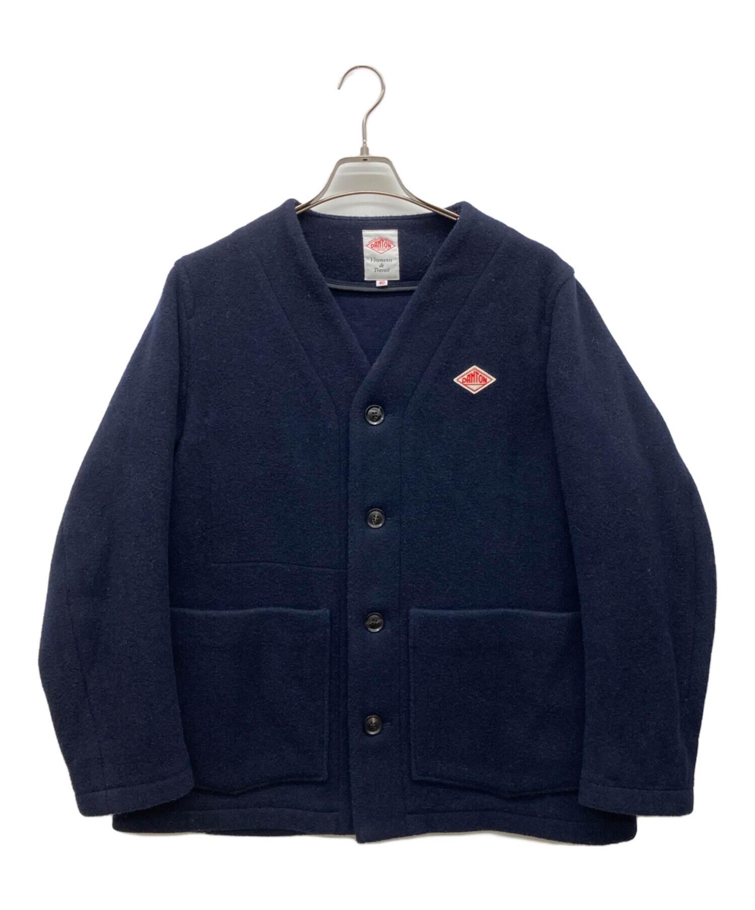 中古・古着通販】DANTON (ダントン) ウールモッサノーカラー