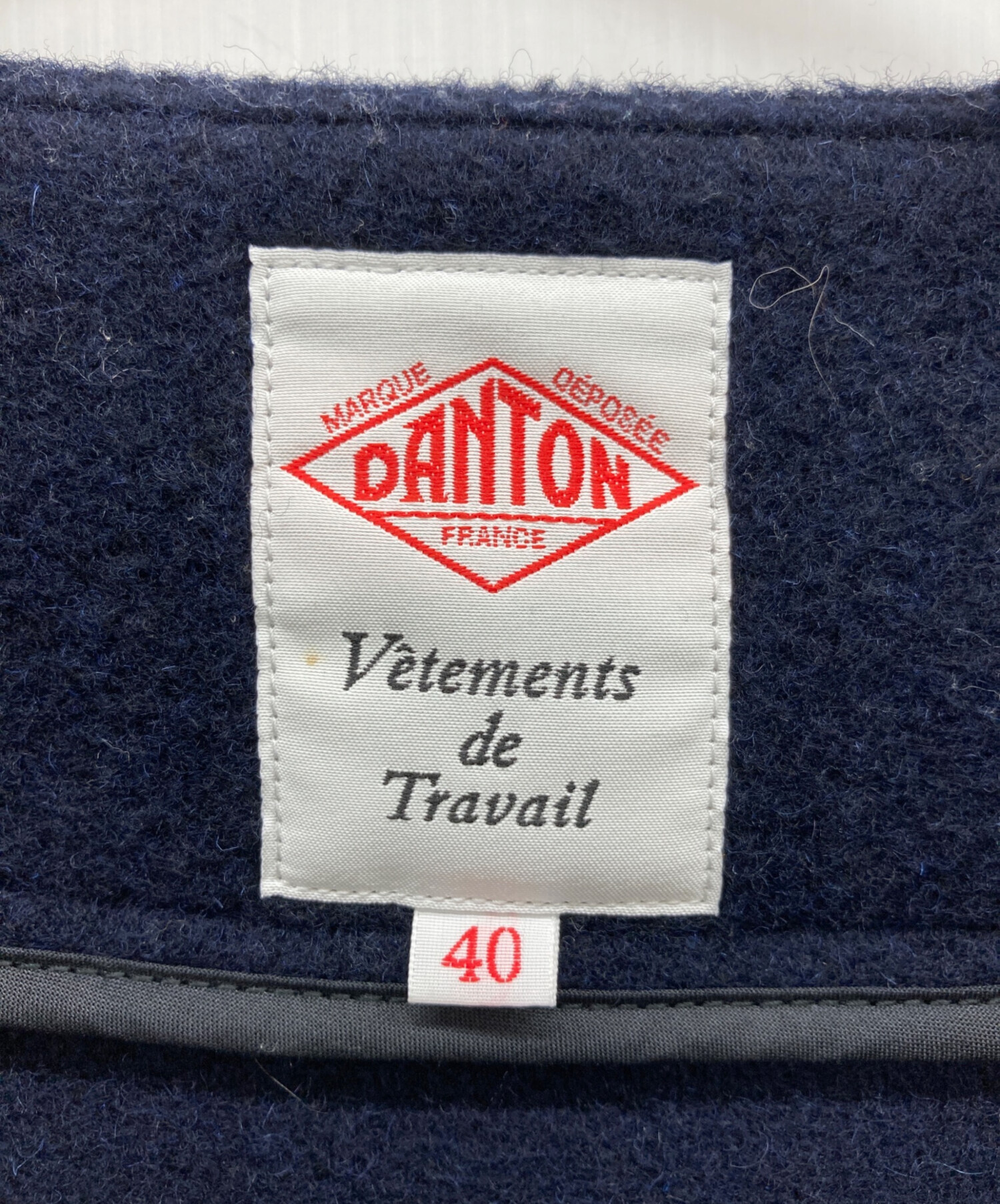 中古・古着通販】DANTON (ダントン) ウールモッサノーカラーシングル