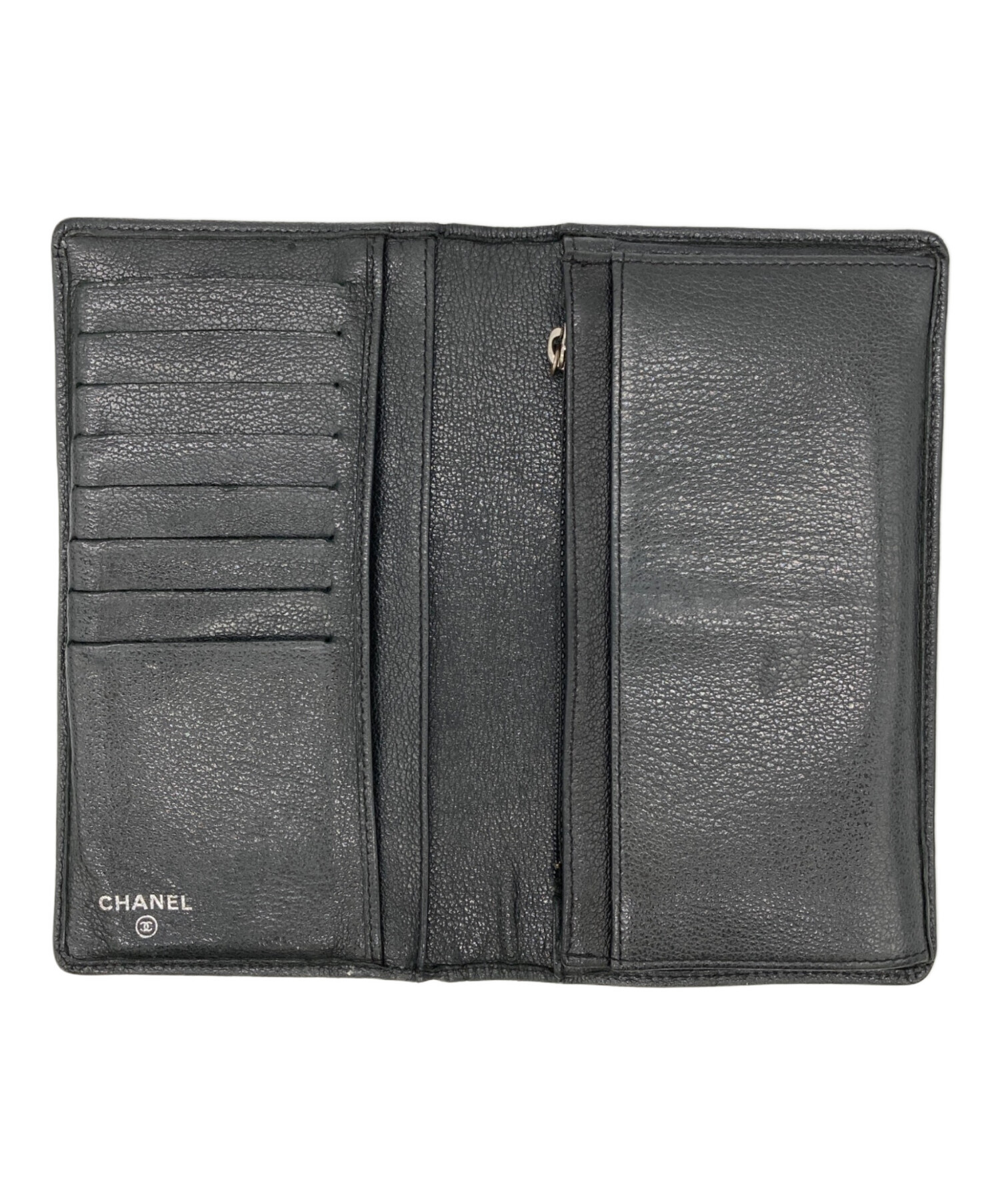 中古・古着通販】CHANEL (シャネル) カメリア モチーフ 長財布 