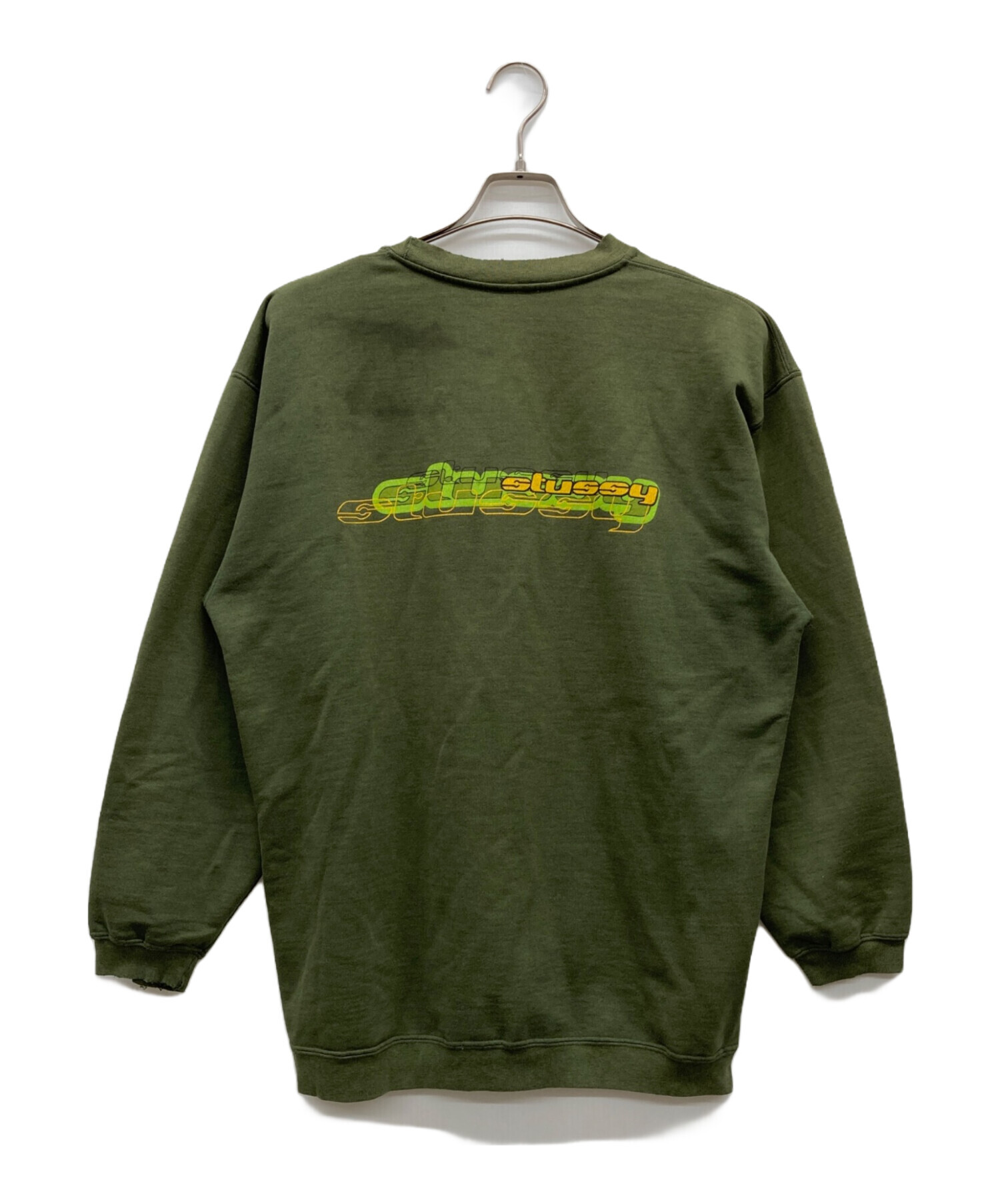 グリーン ⁄ STUSSY(ステューシー) ショーンフォント WEAR Crew 