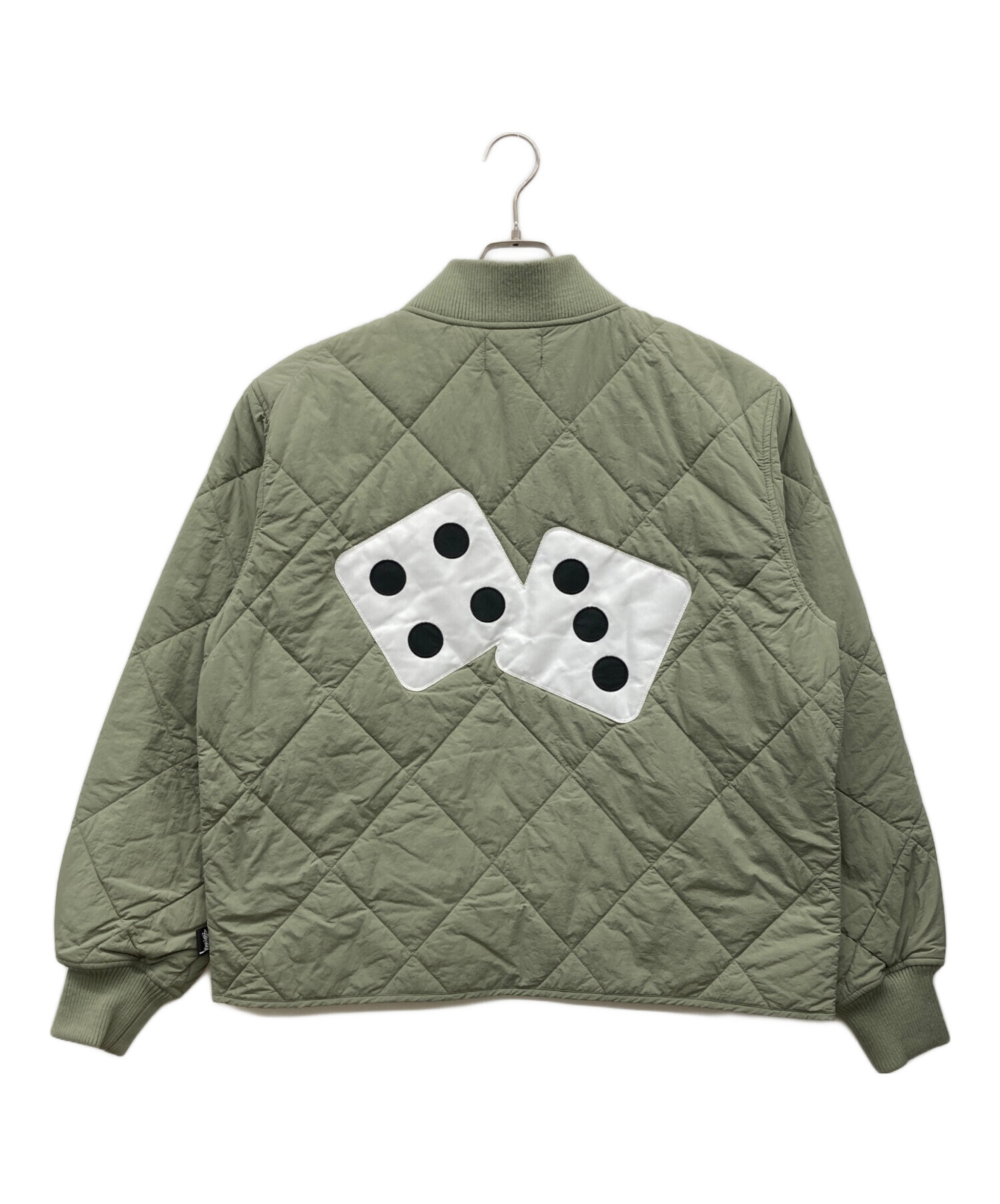 中古・古着通販】stussy (ステューシー) Dice Quilted Liner カーキ