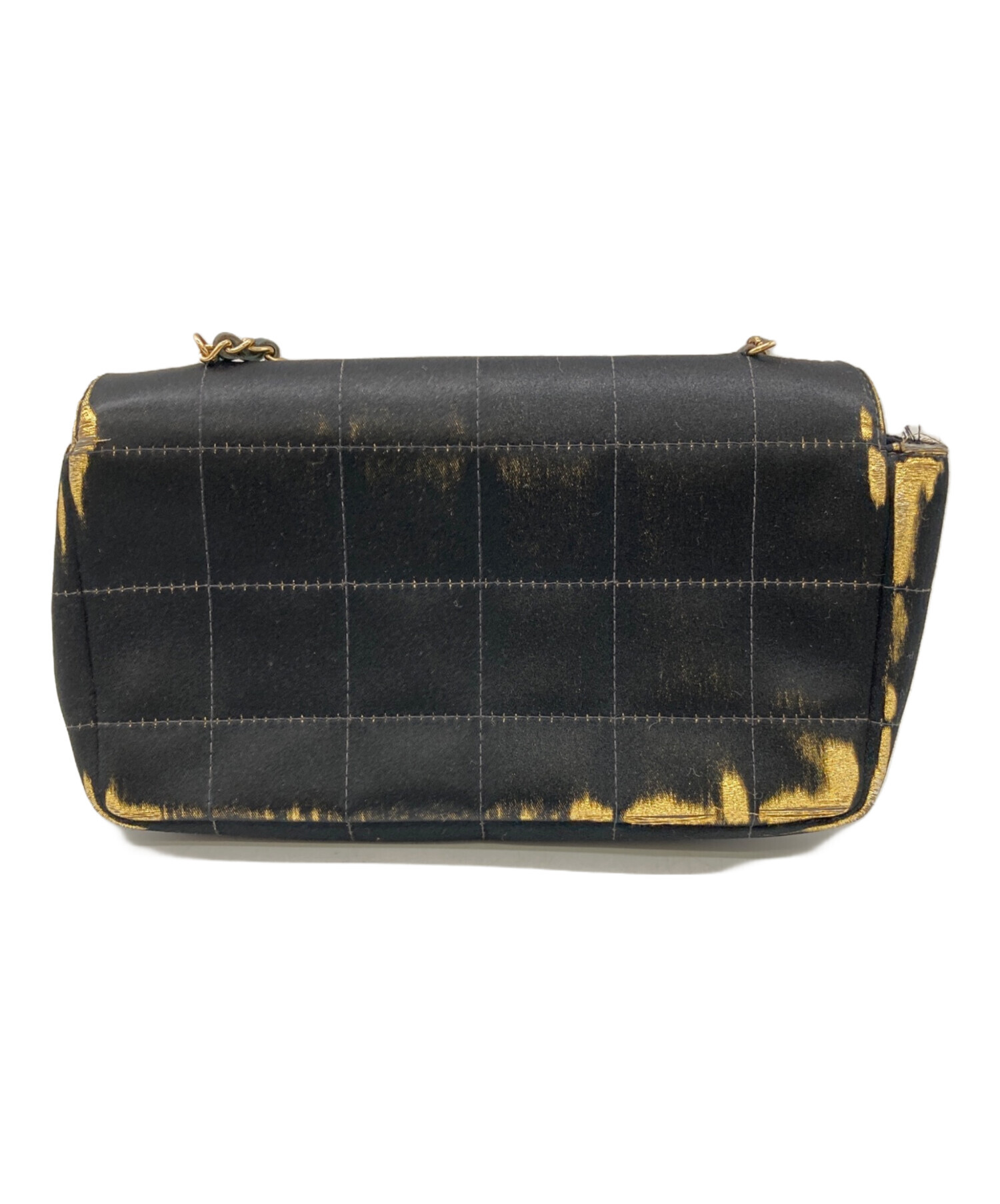 中古・古着通販】CHANEL (シャネル) チョコバーサテンチェーン