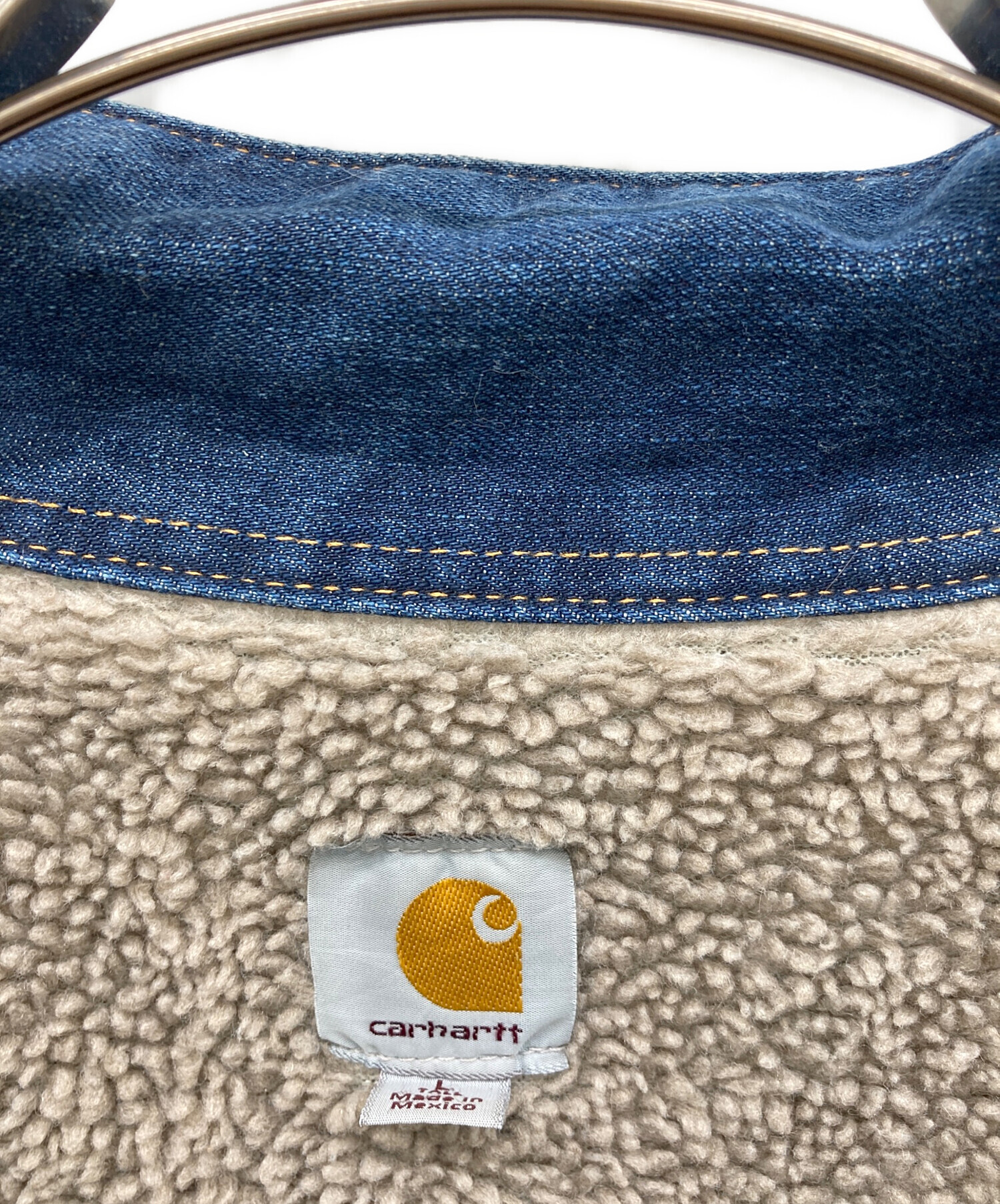中古・古着通販】CarHartt (カーハート) 裏ボアデニムジャケット