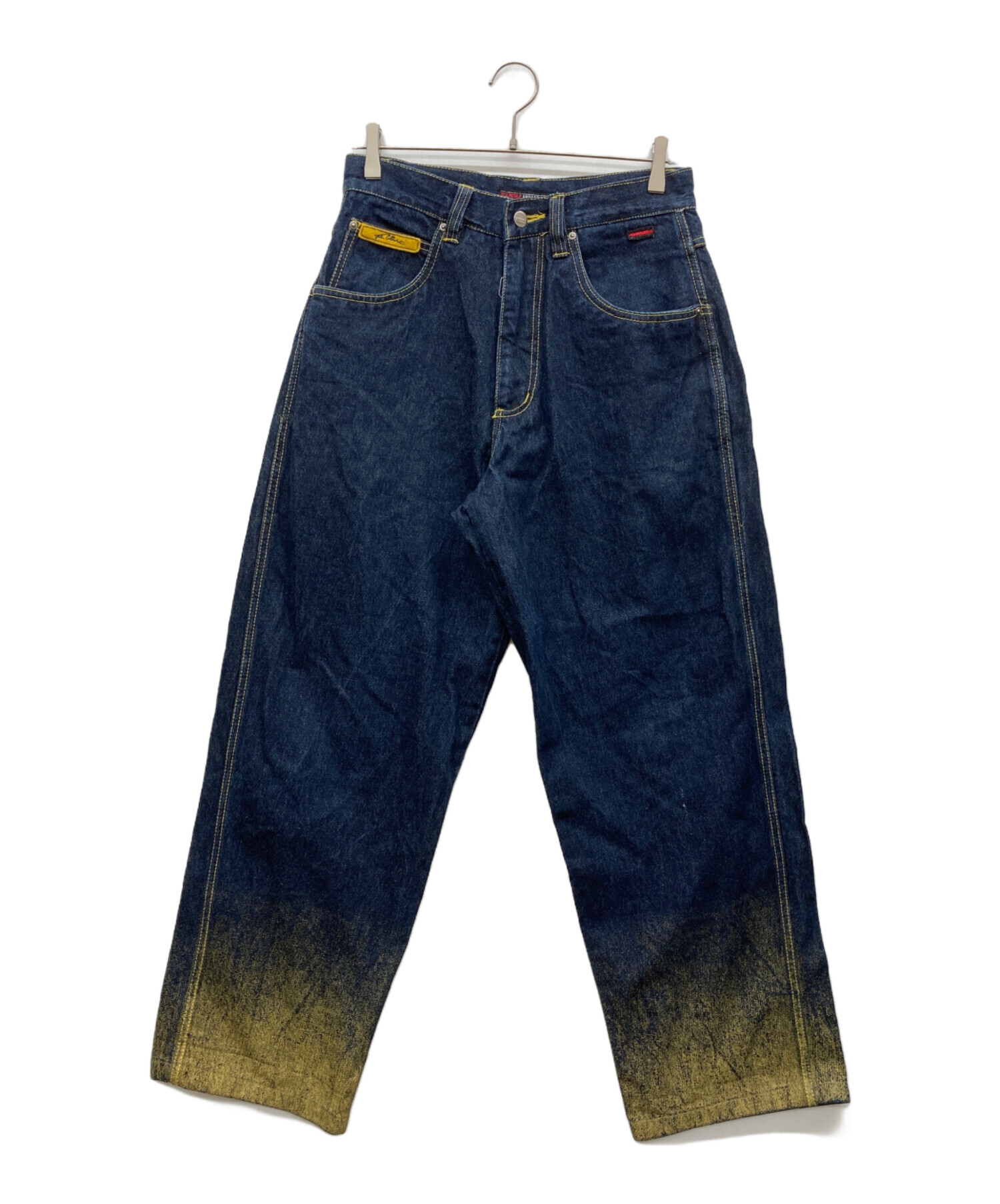 中古・古着通販】FUBU (フブ) デニムパンツ インディゴ サイズ:W30×L34