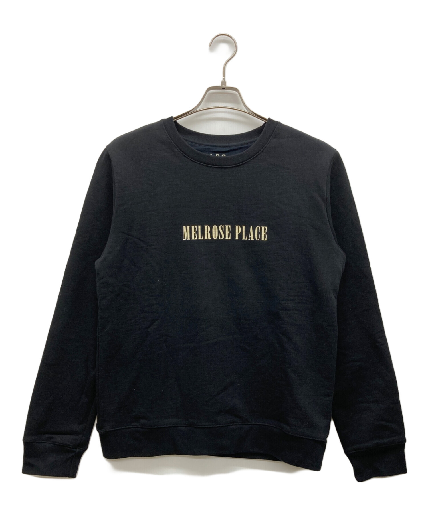 中古・古着通販】A.P.C. (アーペーセー) プリントスウェット ブラック 