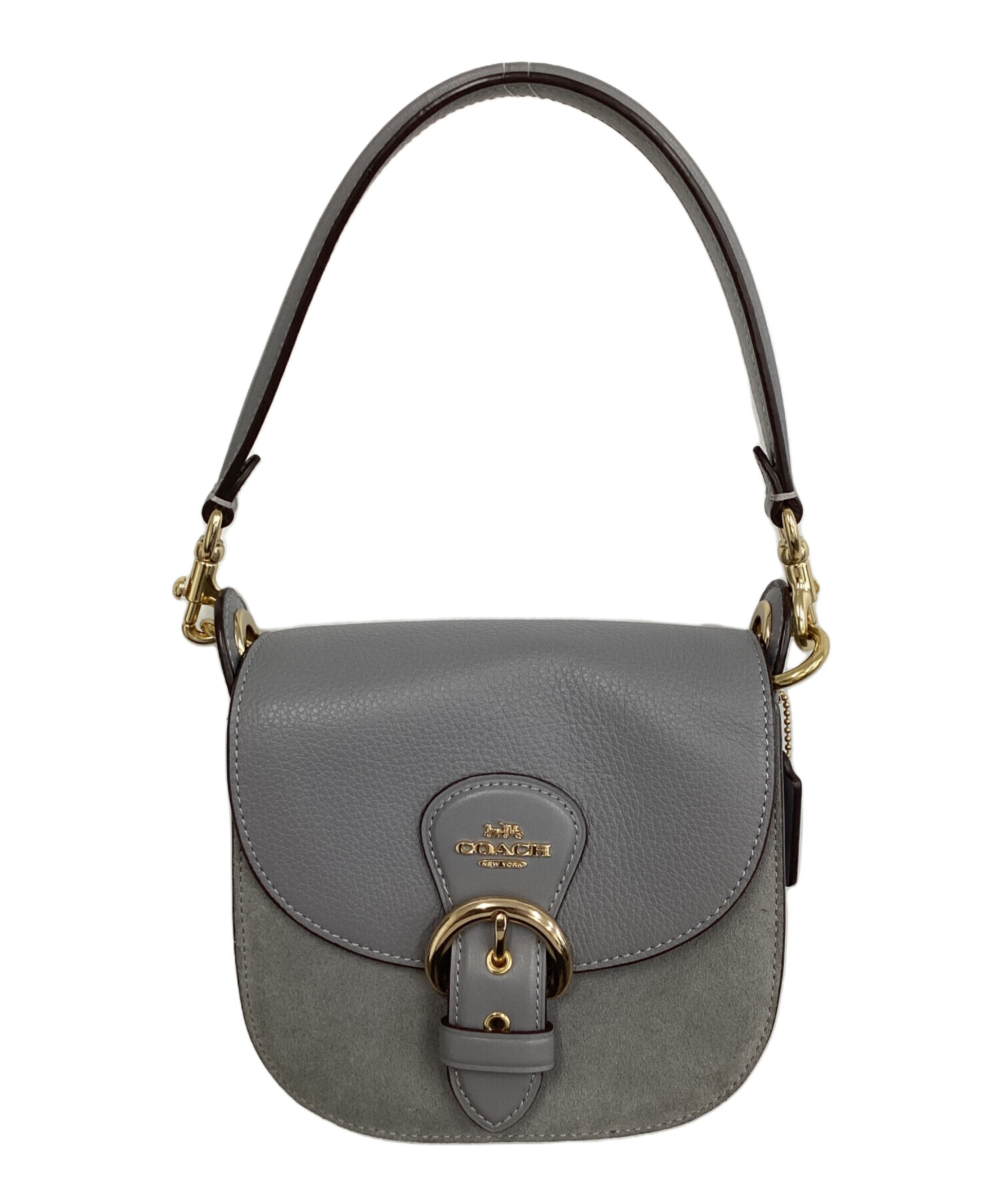 coach ハンドバッグ　ショルダー　中古 中古・古着通販】COACH (コーチ) クリオ ショルダー バッグ 17 グレー