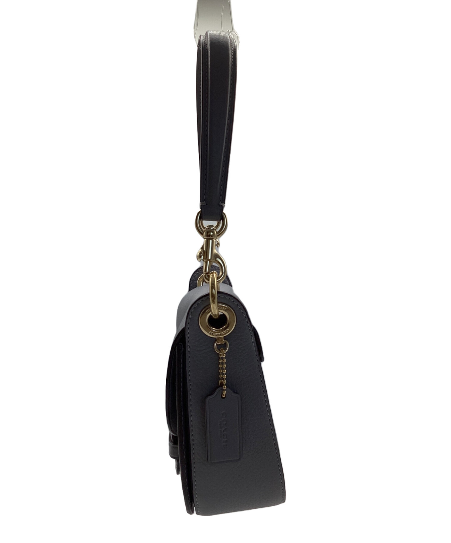 中古・古着通販】COACH (コーチ) クリオ ショルダー バッグ 17 グレー 