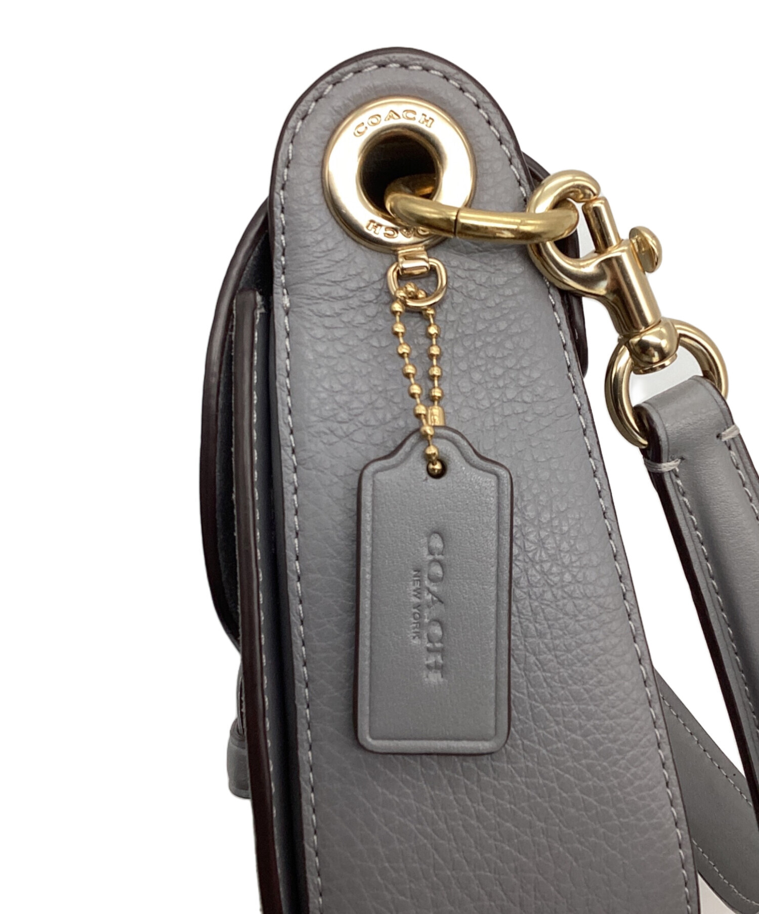 中古・古着通販】COACH (コーチ) クリオ ショルダー バッグ 17 グレー