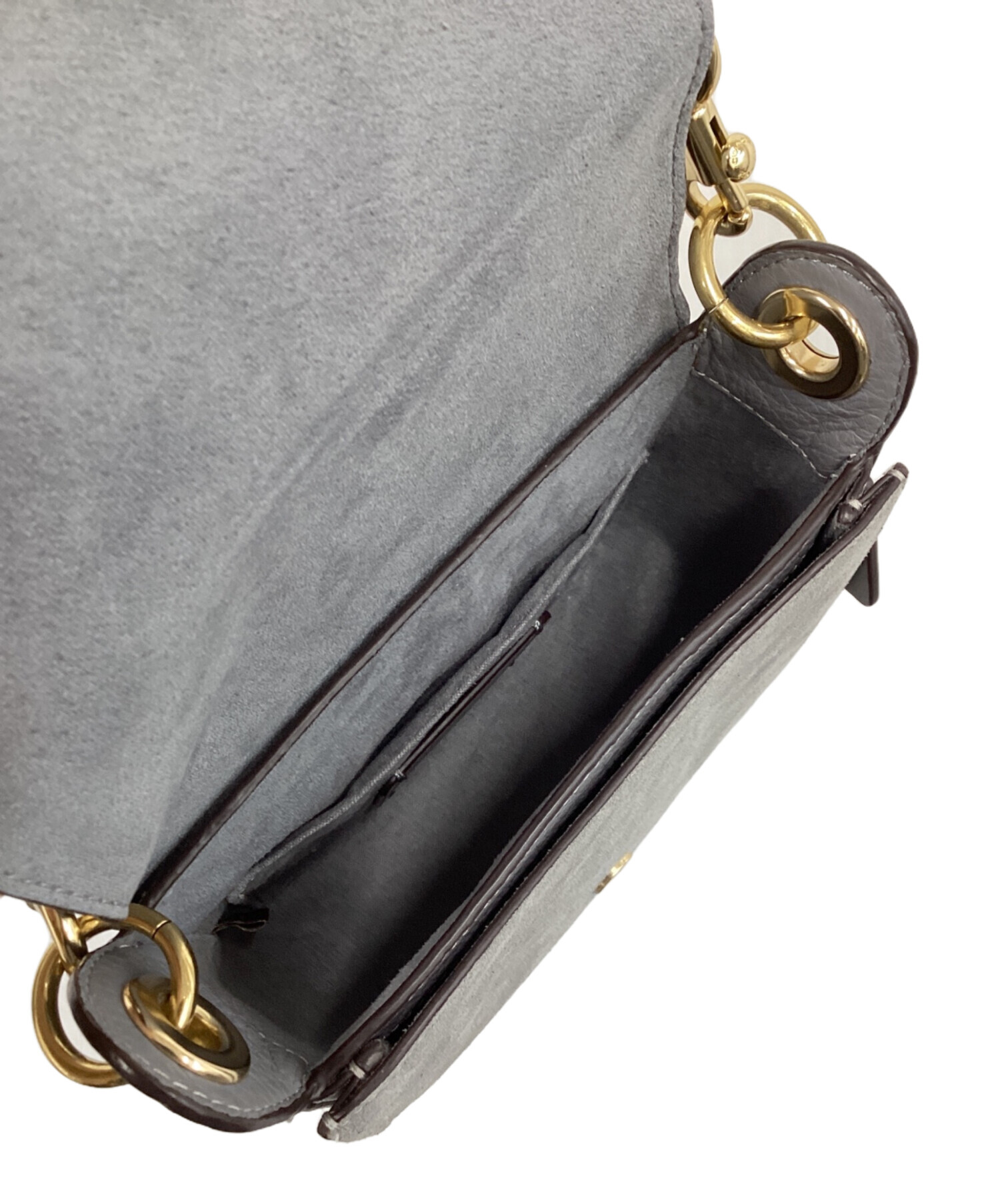 中古・古着通販】COACH (コーチ) クリオ ショルダー バッグ 17 グレー 