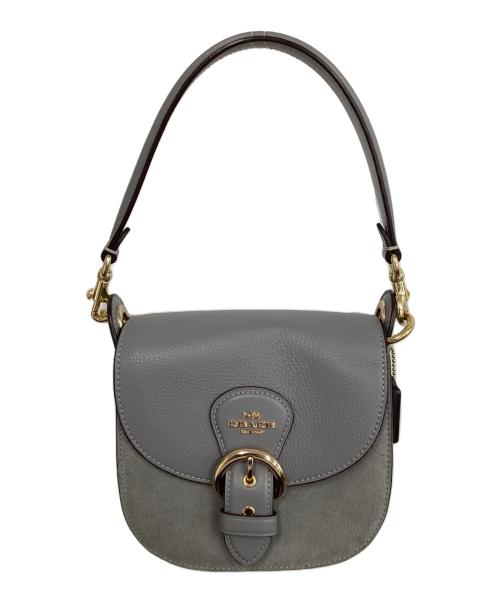 中古・古着通販】COACH (コーチ) クリオ ショルダー バッグ 17 グレー 