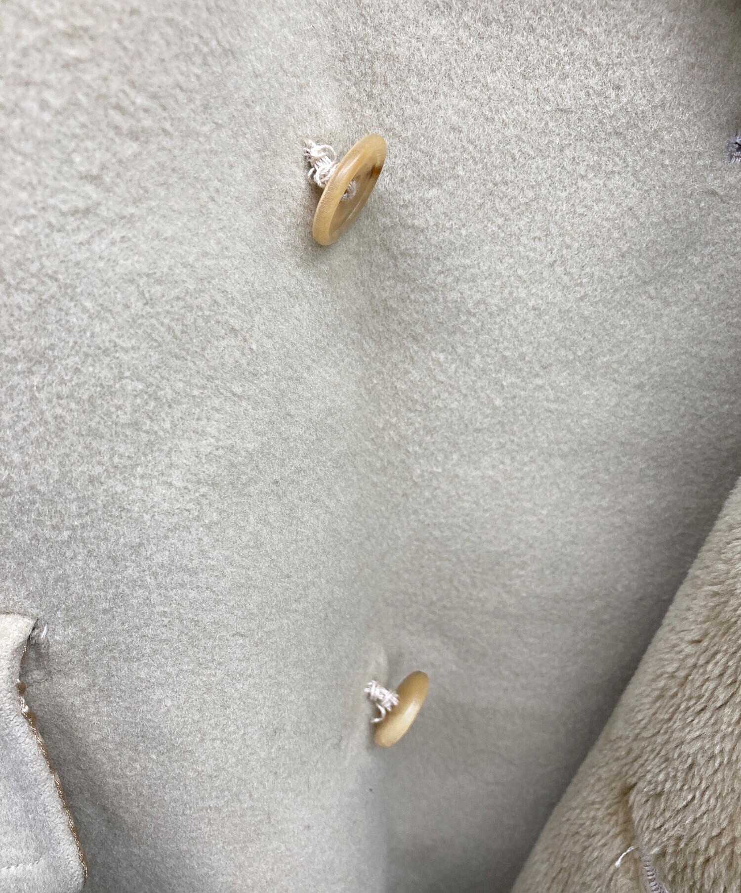 中古・古着通販】BURBERRY (バーバリー) ボアコート ベージュ サイズ:L