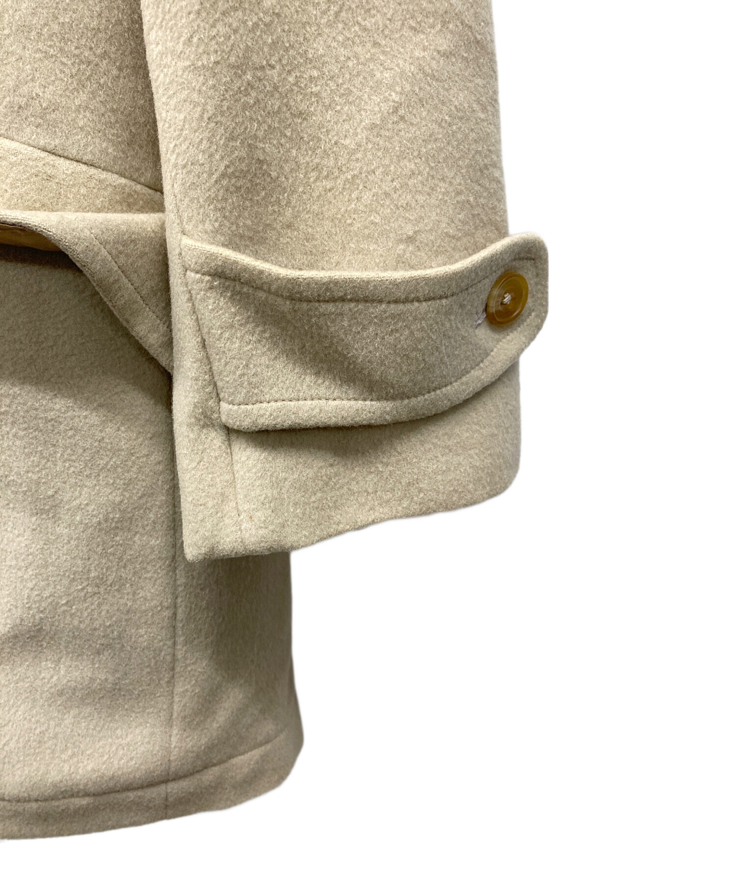 中古・古着通販】BURBERRY (バーバリー) ボアコート ベージュ サイズ:L