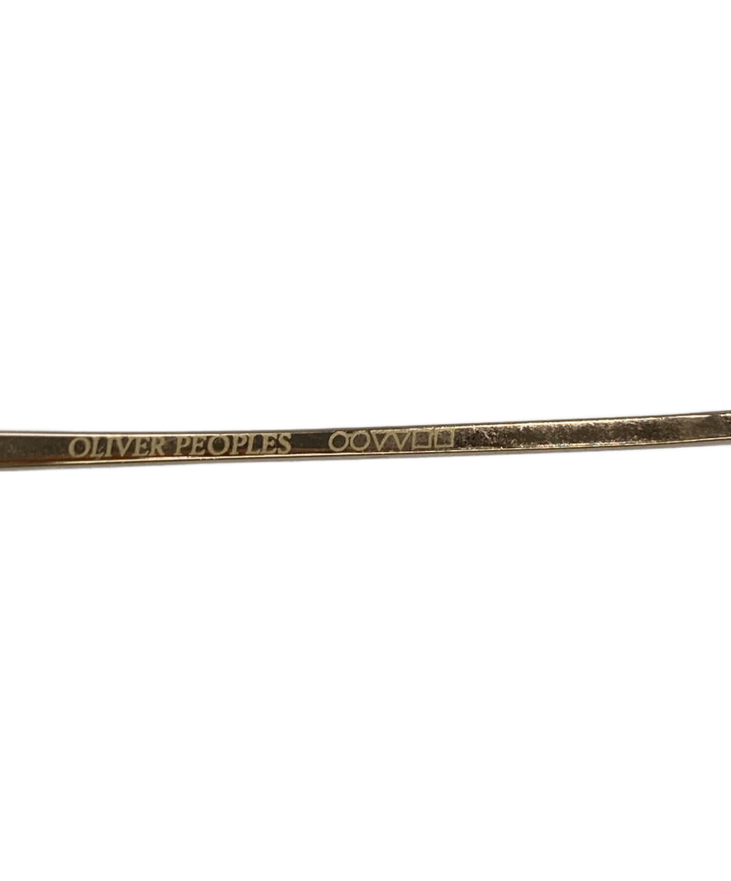 中古・古着通販】OLIVER PEOPLES (オリバーピープルズ) リムレスアイ 