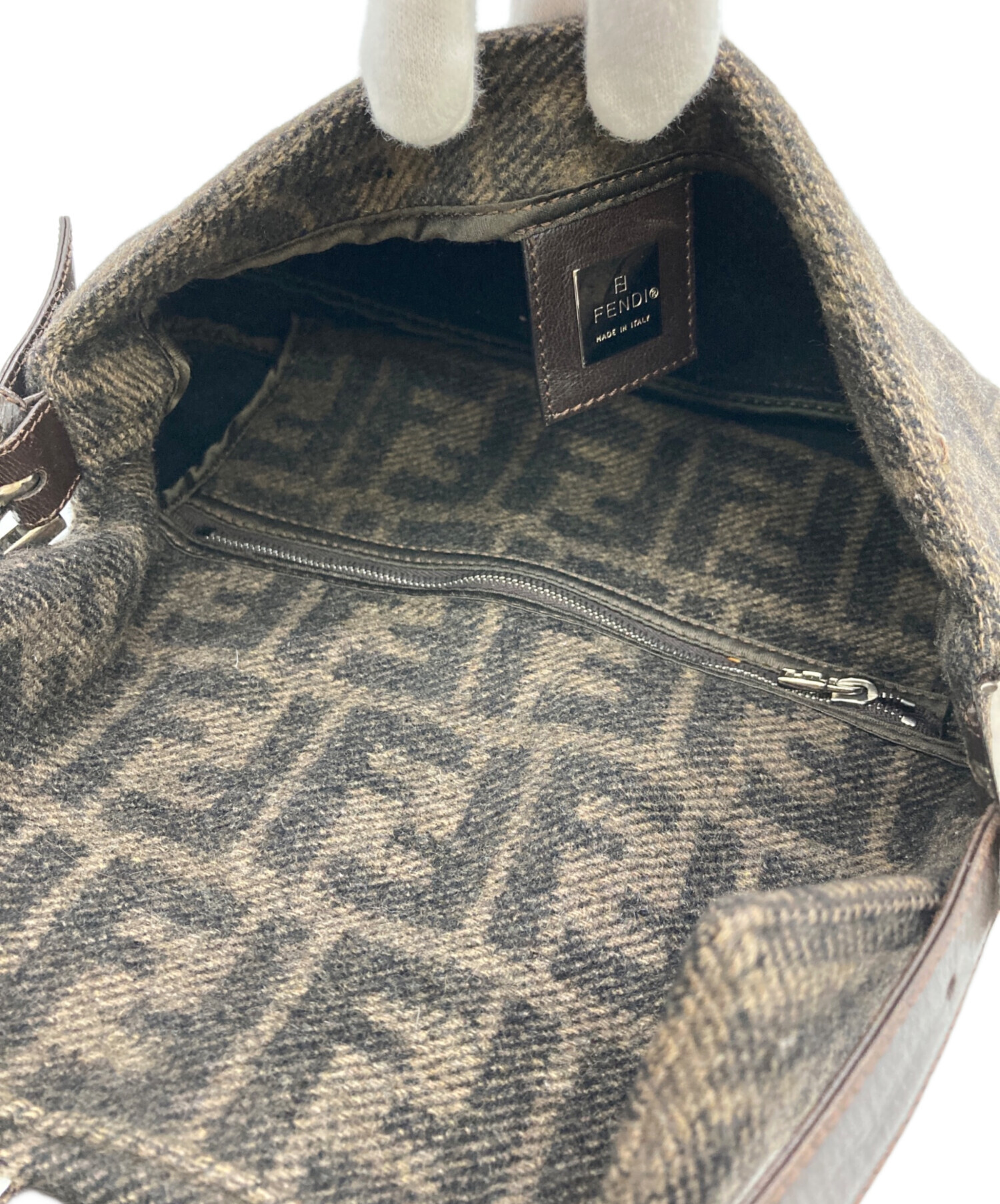 中古・古着通販】FENDI (フェンディ) マンマバケット ブラウン