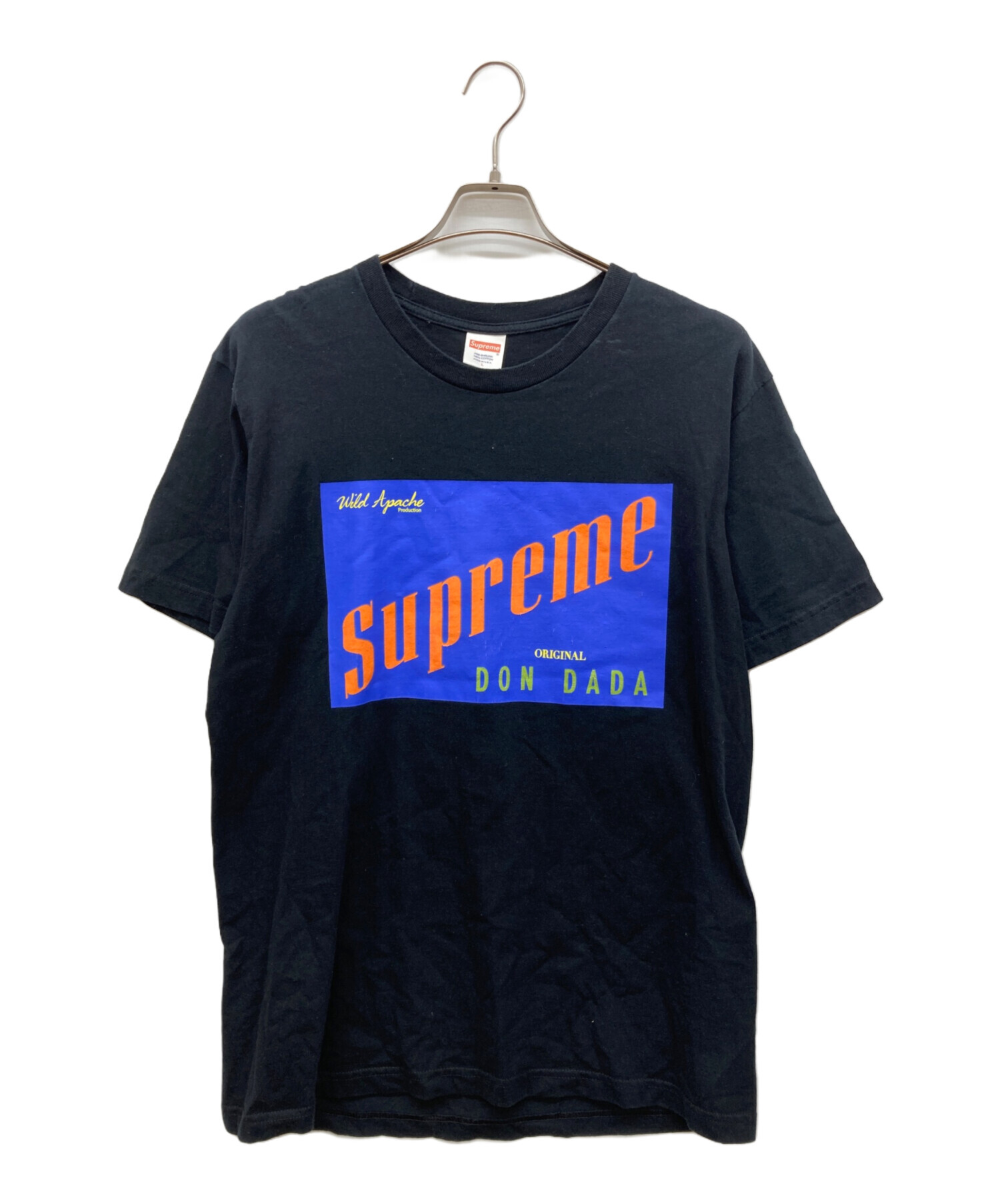 中古・古着通販】Supreme (シュプリーム) プリントTシャツ ブラック 