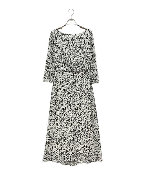 MaxMara マックスマーラ 白タグ 袖 ニット コットン シルク ワンピース MaxMara マックスマーラ 白タグ 袖 ニット コットン シルク ワンピース