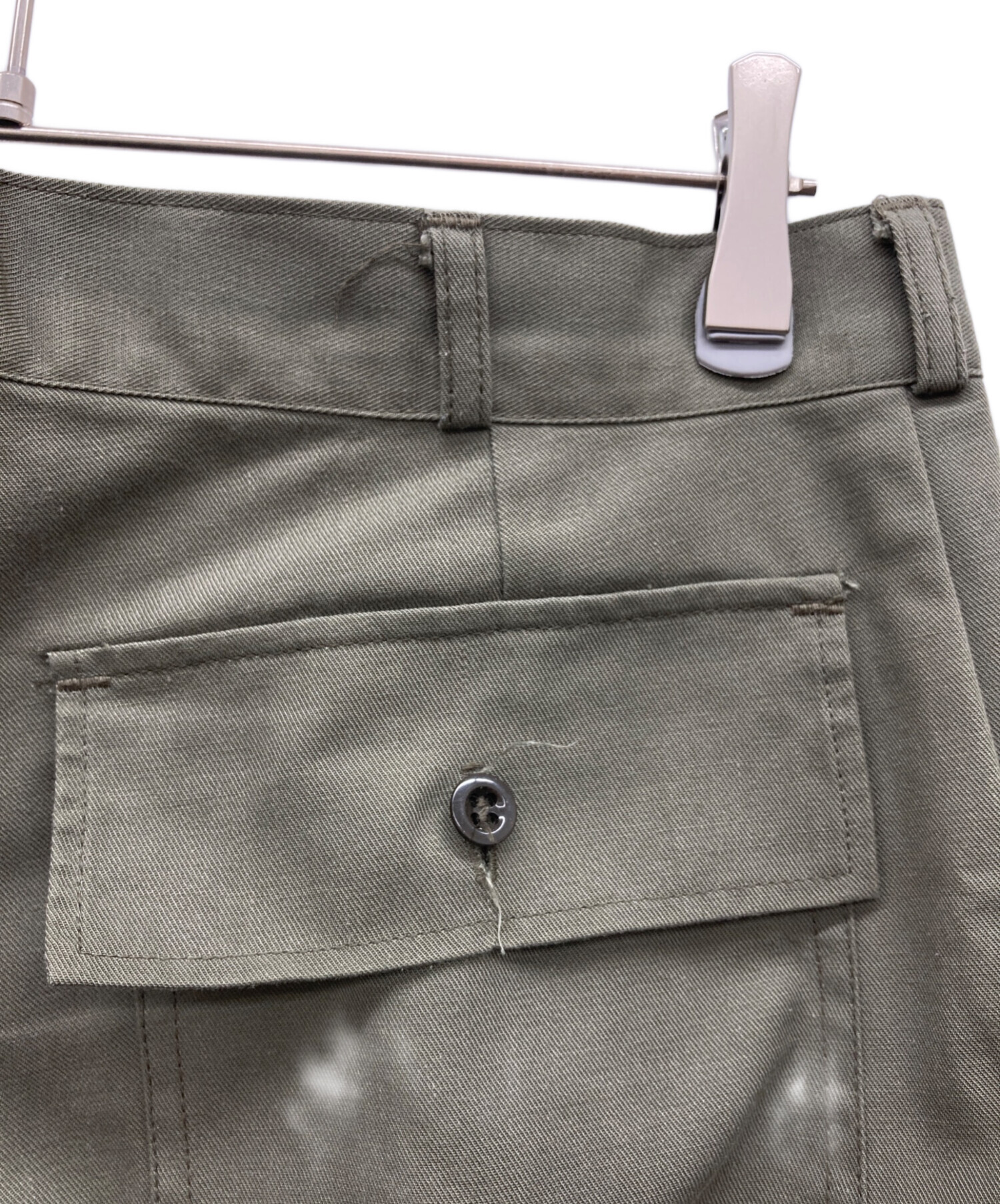 中古・古着通販】オランダ軍 (オランダグン) カーゴパンツ カーキ